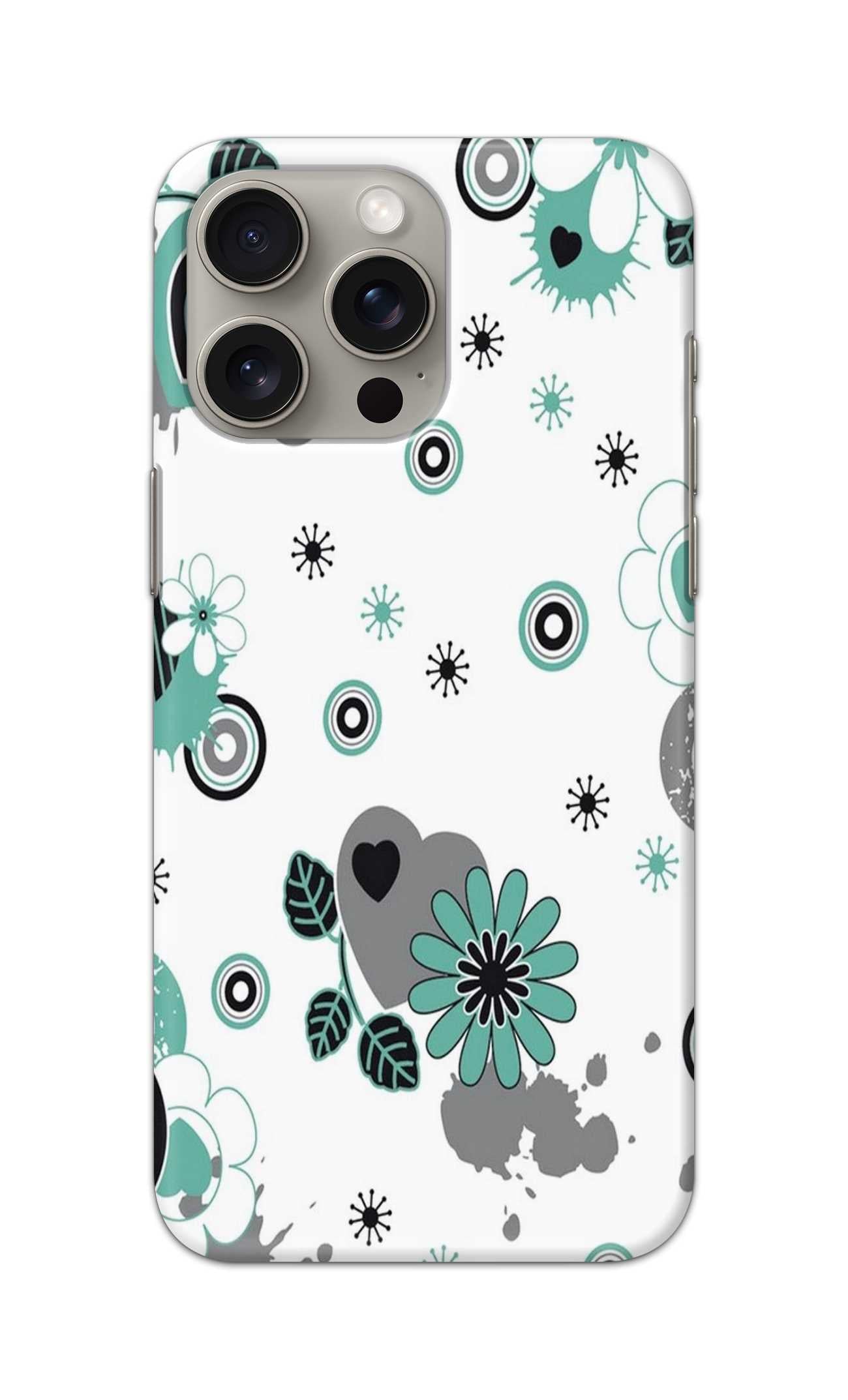 LOVE SYMBOL PATTERN  - Hard Case - SB341