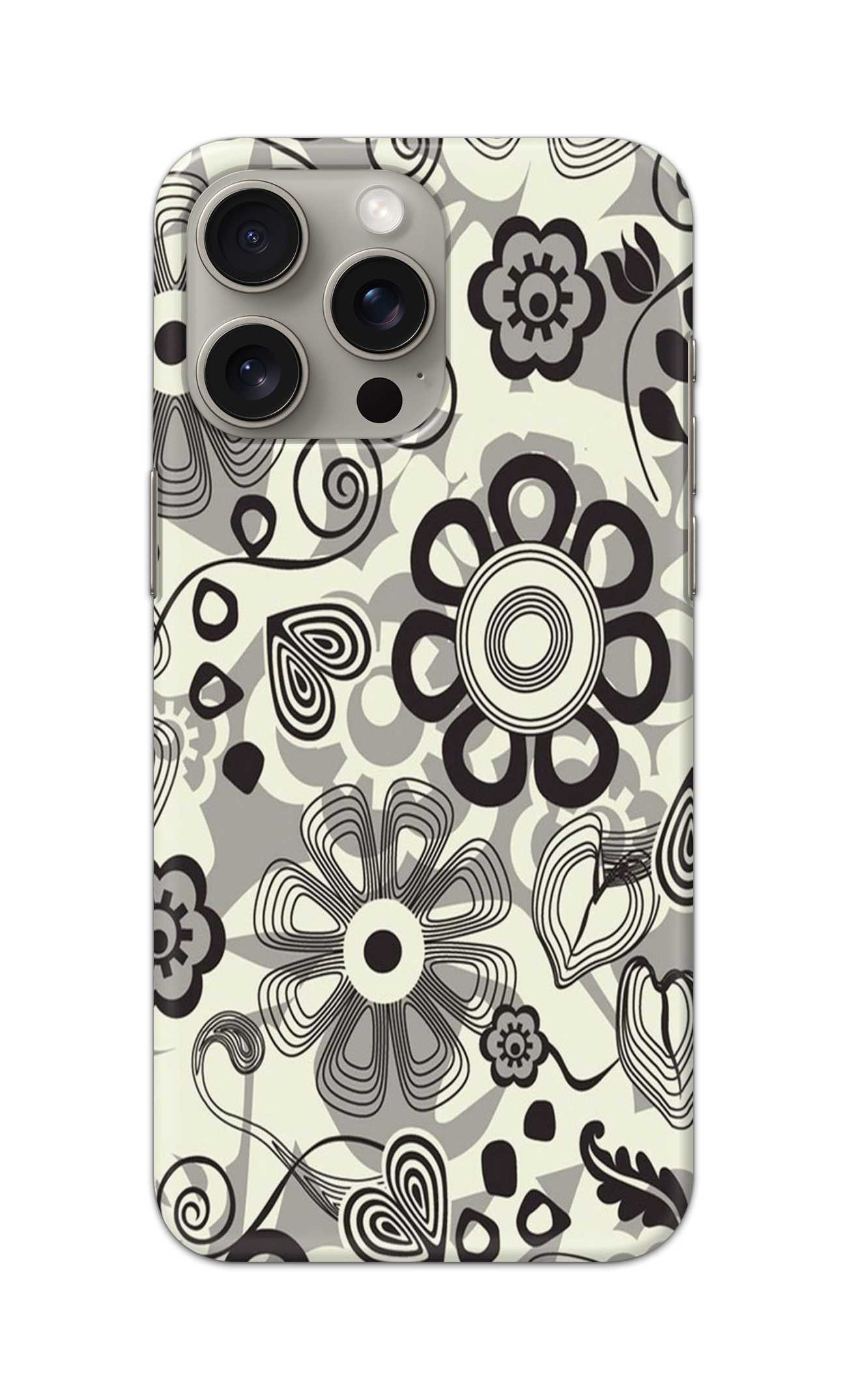 FLORALS TYPE PATTERN  - Hard Case - SB352