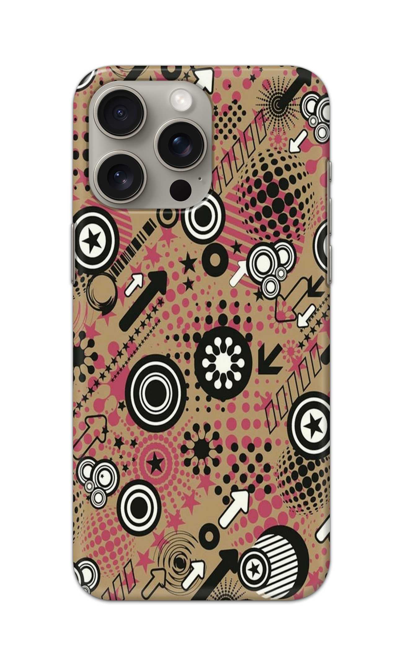 STAR MUSIC PATTERN  - Hard Case - SB373