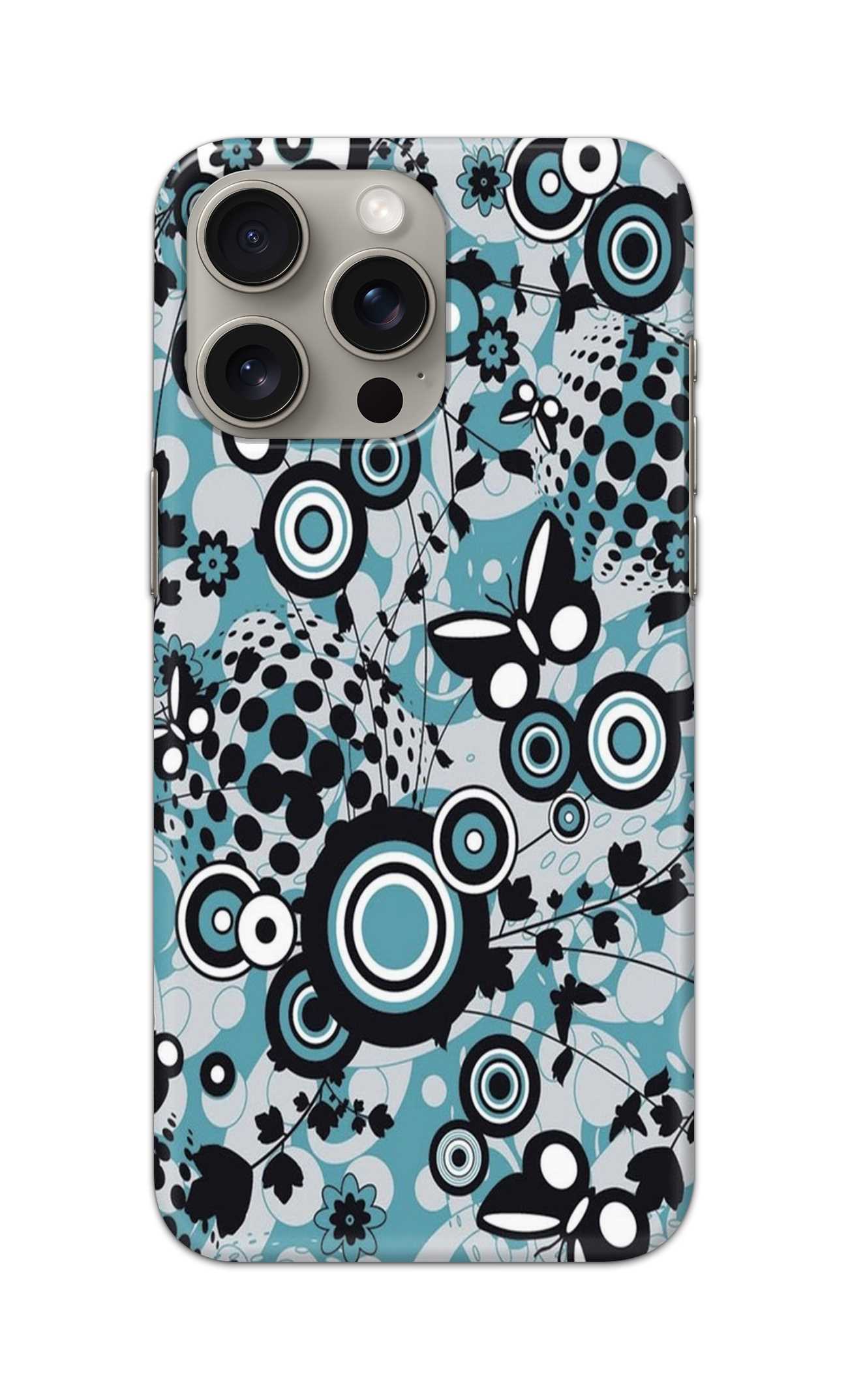 BUTTERFLY PATTERN  - Hard Case - SB384