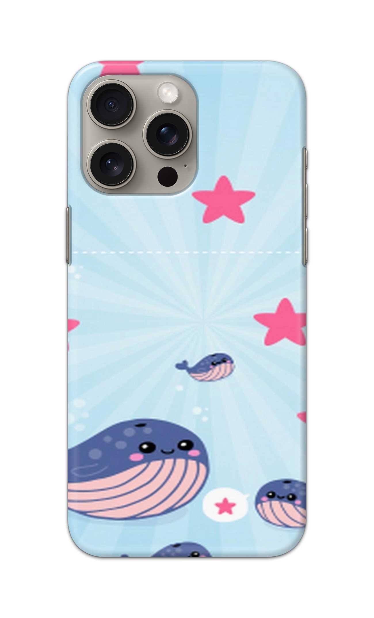 FISH PATTERN  - Hard Case - SB387