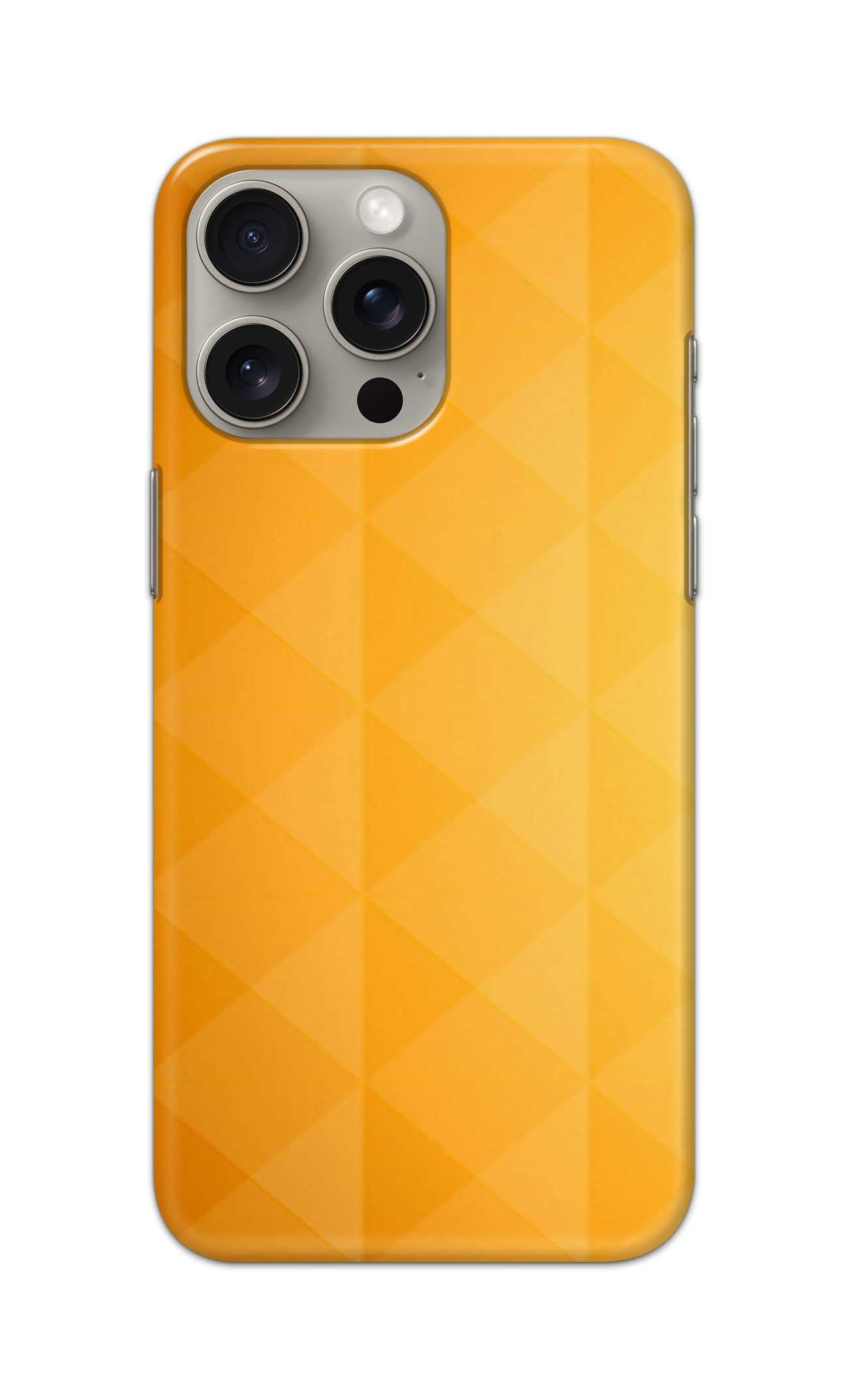 ORANGE COLOUR PATTERN  - Hard Case - SB394