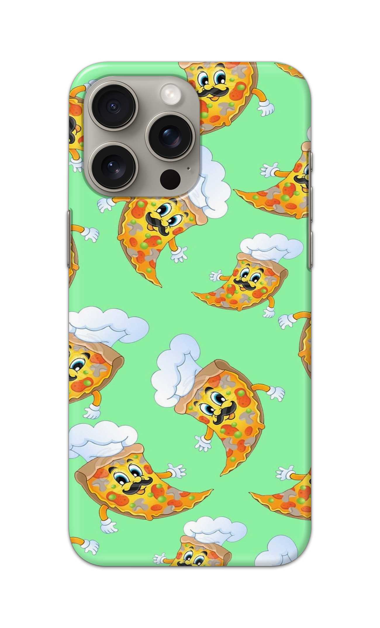 GREEN COLOUR ICECREAM PATTERN  - Hard Case - SB400