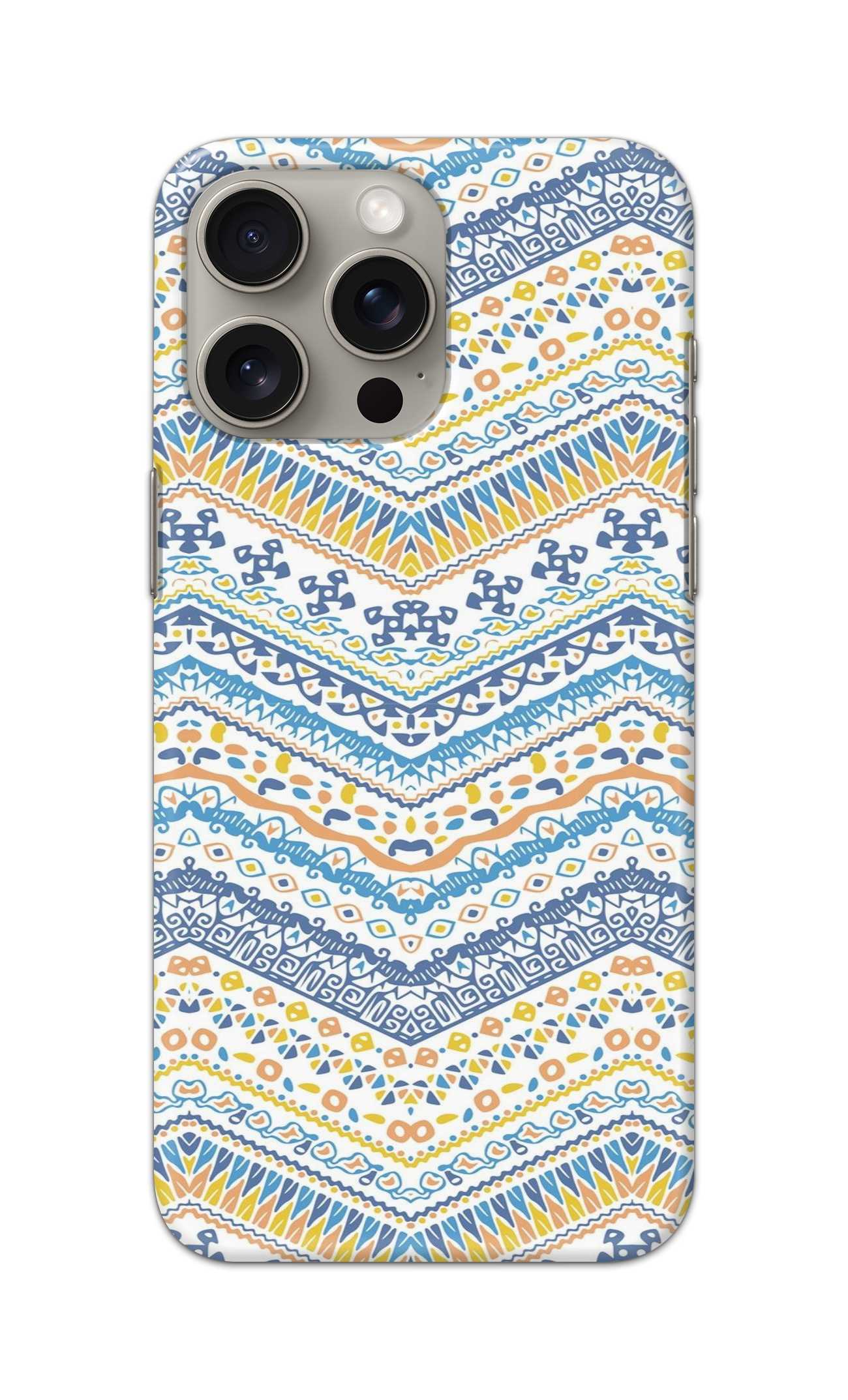 AFRICA CLOUR GEOMETRIC PATTERN  - Hard Case - SB411