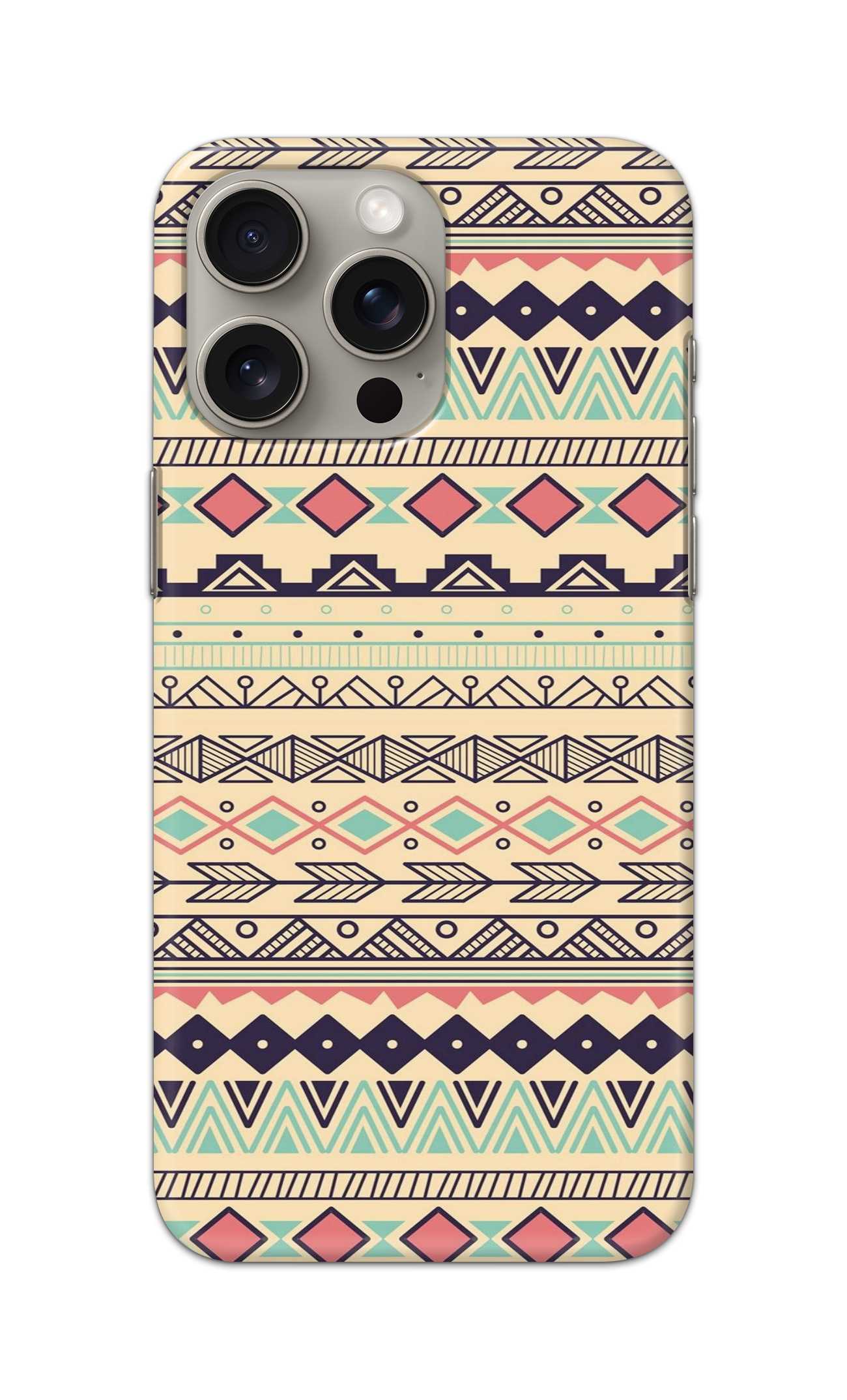 ARROWS AND DIAMONDS PATTERN  - Hard Case - SB418