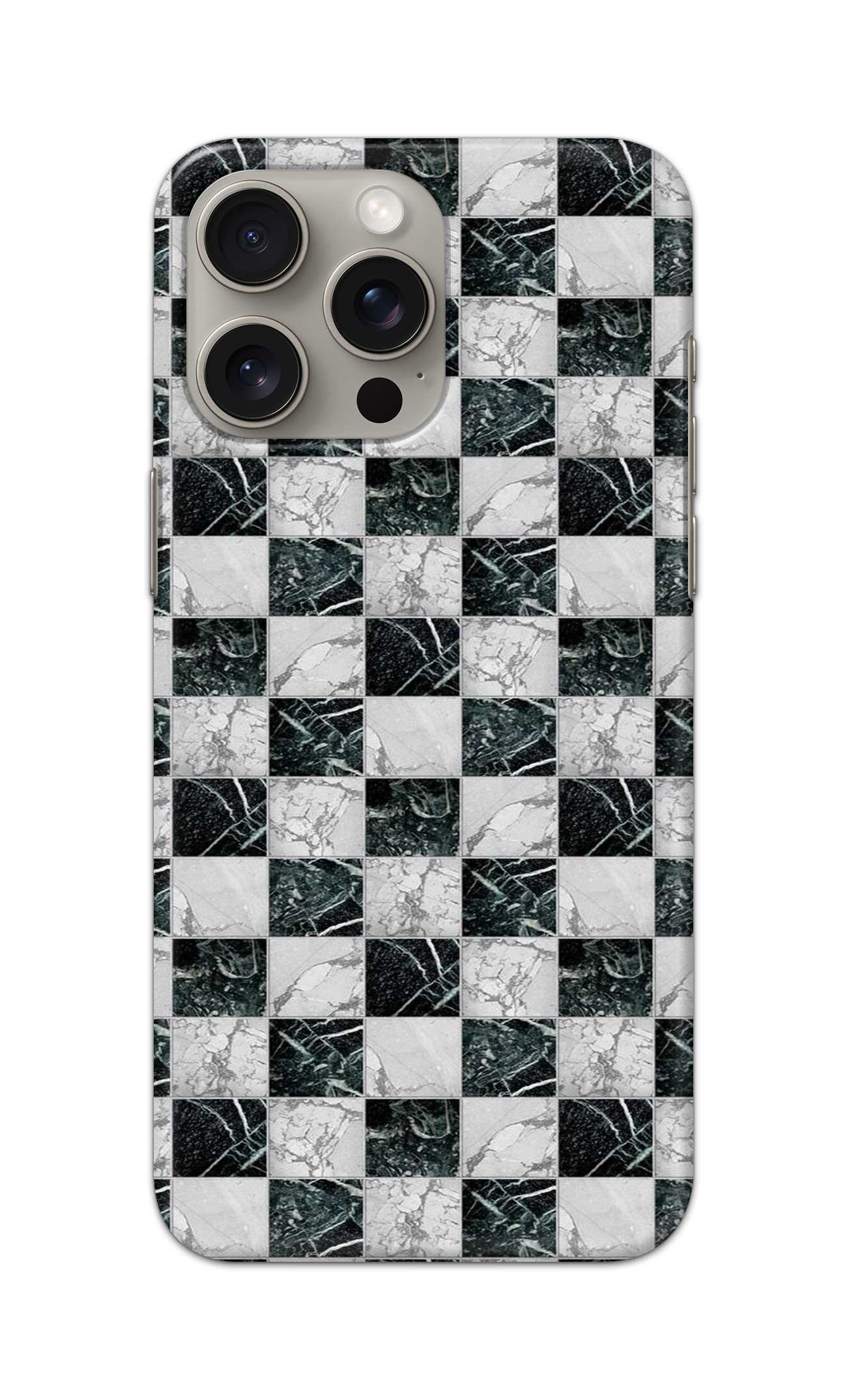 CHESS PATTERN  - Hard Case - SB441