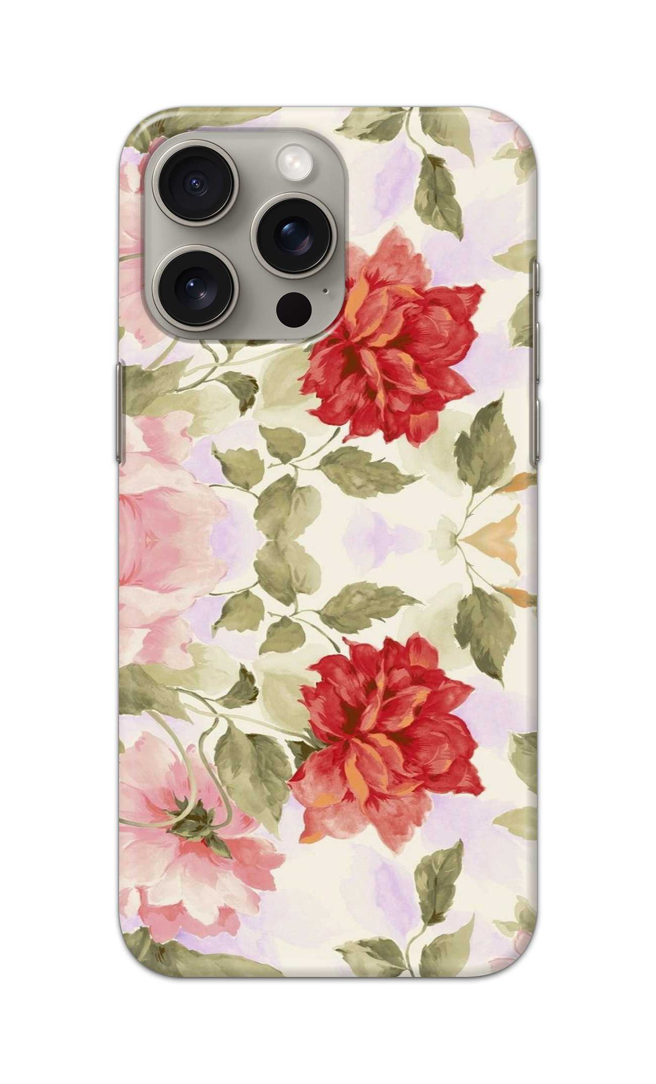 COLOURFULL FLORALS PATTERN  - Hard Case - SB443