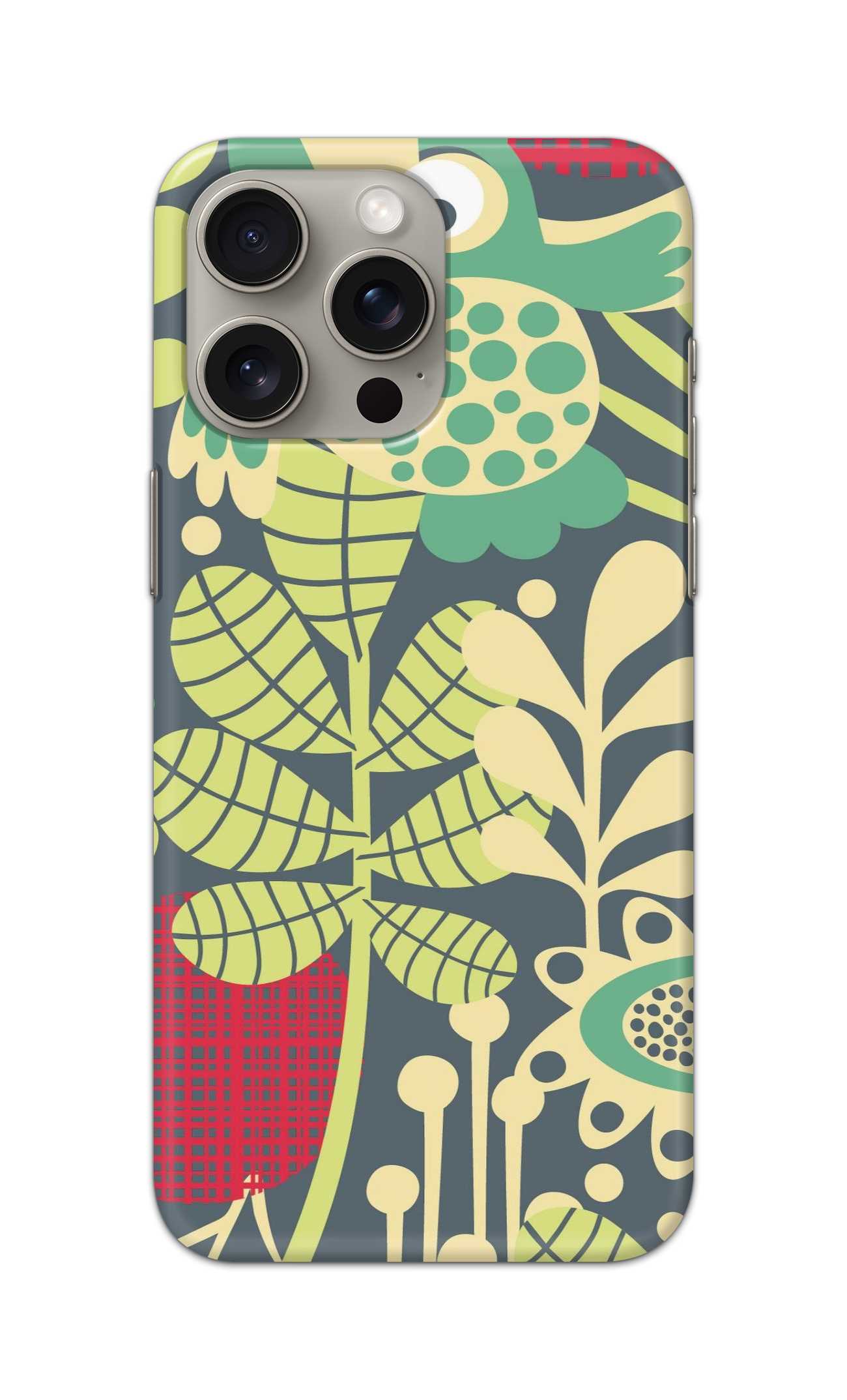 SMALL BIRD PATTERN  - Hard Case - SB448