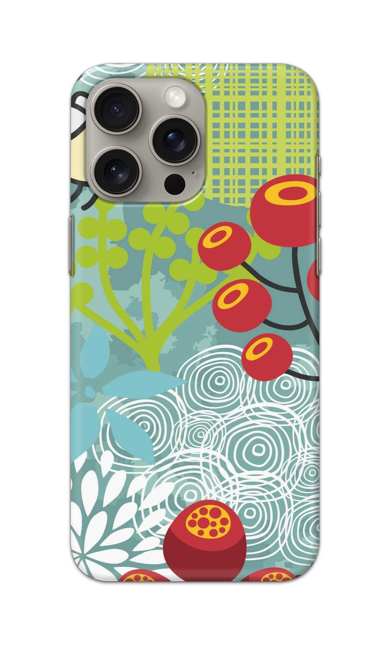 YELLOW BIRD PATTERN  - Hard Case - SB450