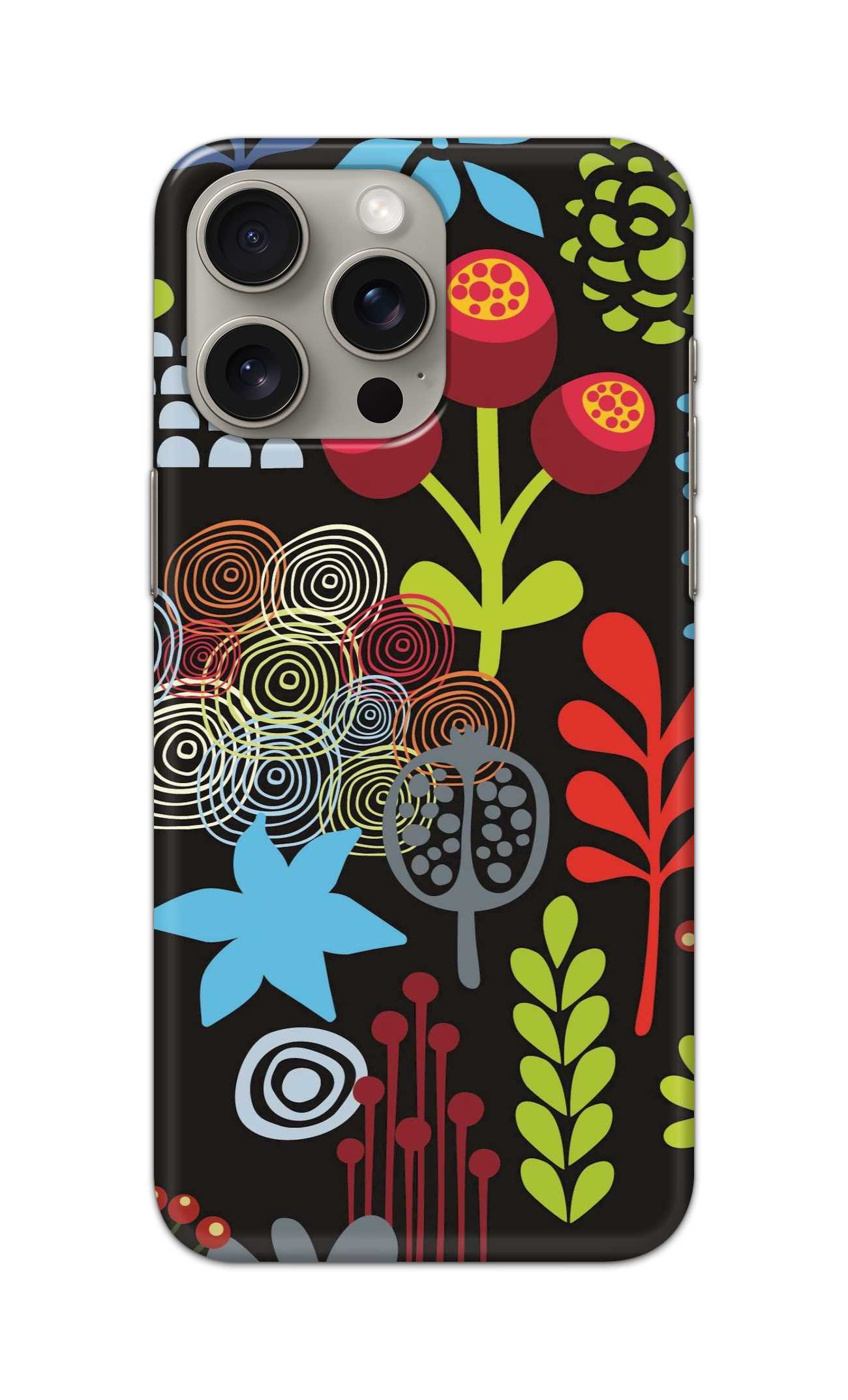 PLANTS PATTERN  - Hard Case - SB451