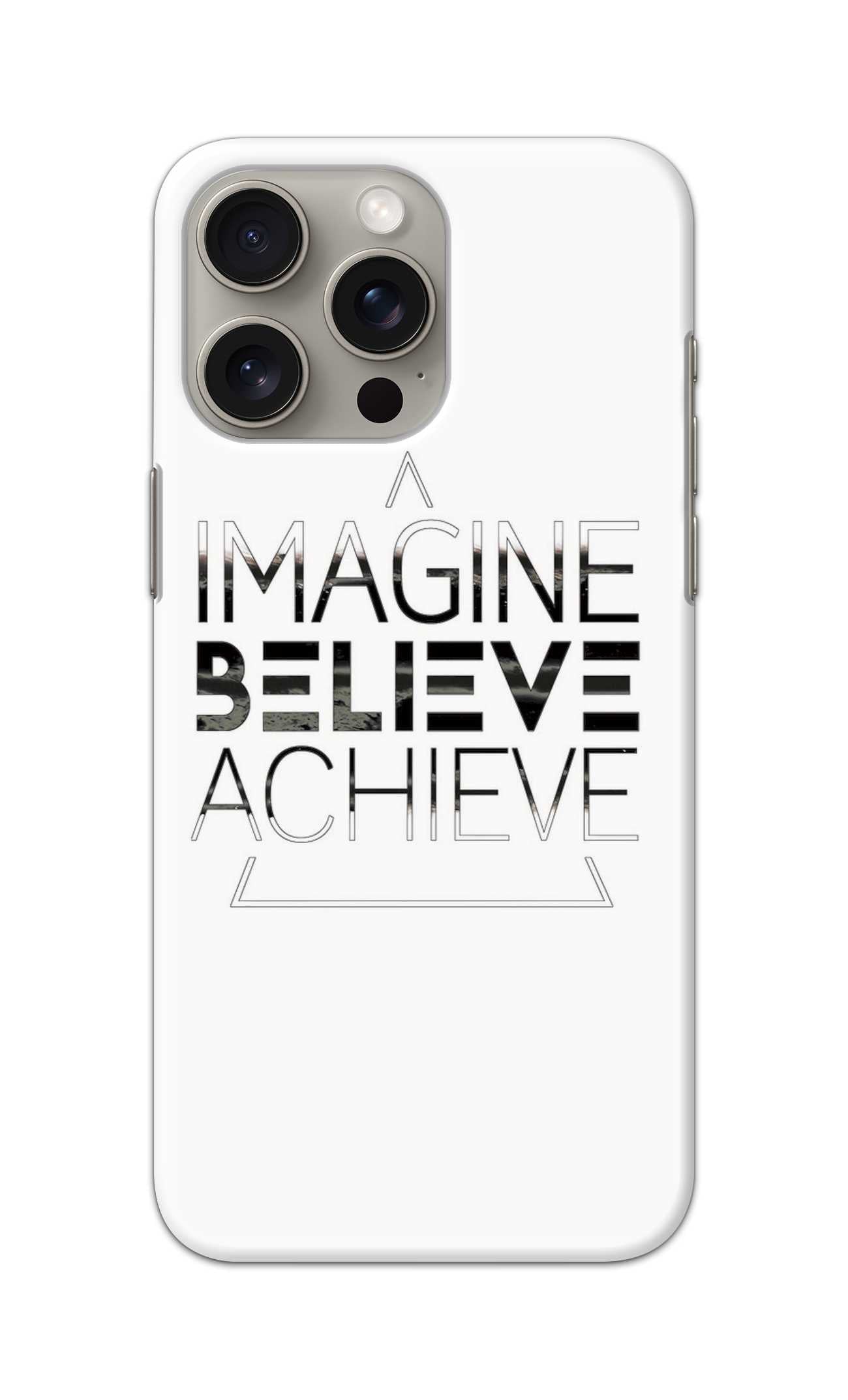 A IMAGINE BELIVE ACHIEVE THEME  - Hard Case - SB514