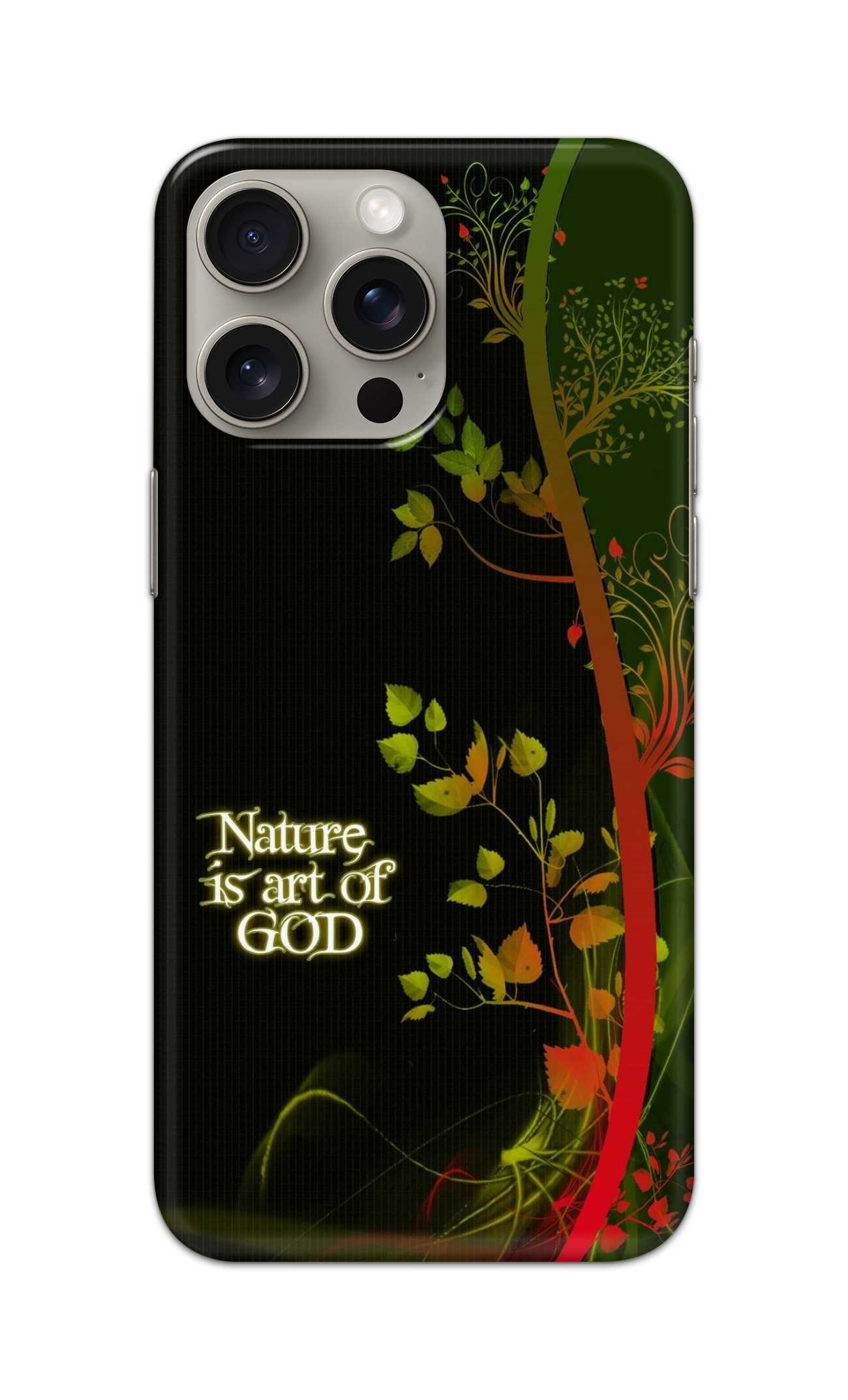 NATURE IS ART OF GOD THEME  - Hard Case - SB624