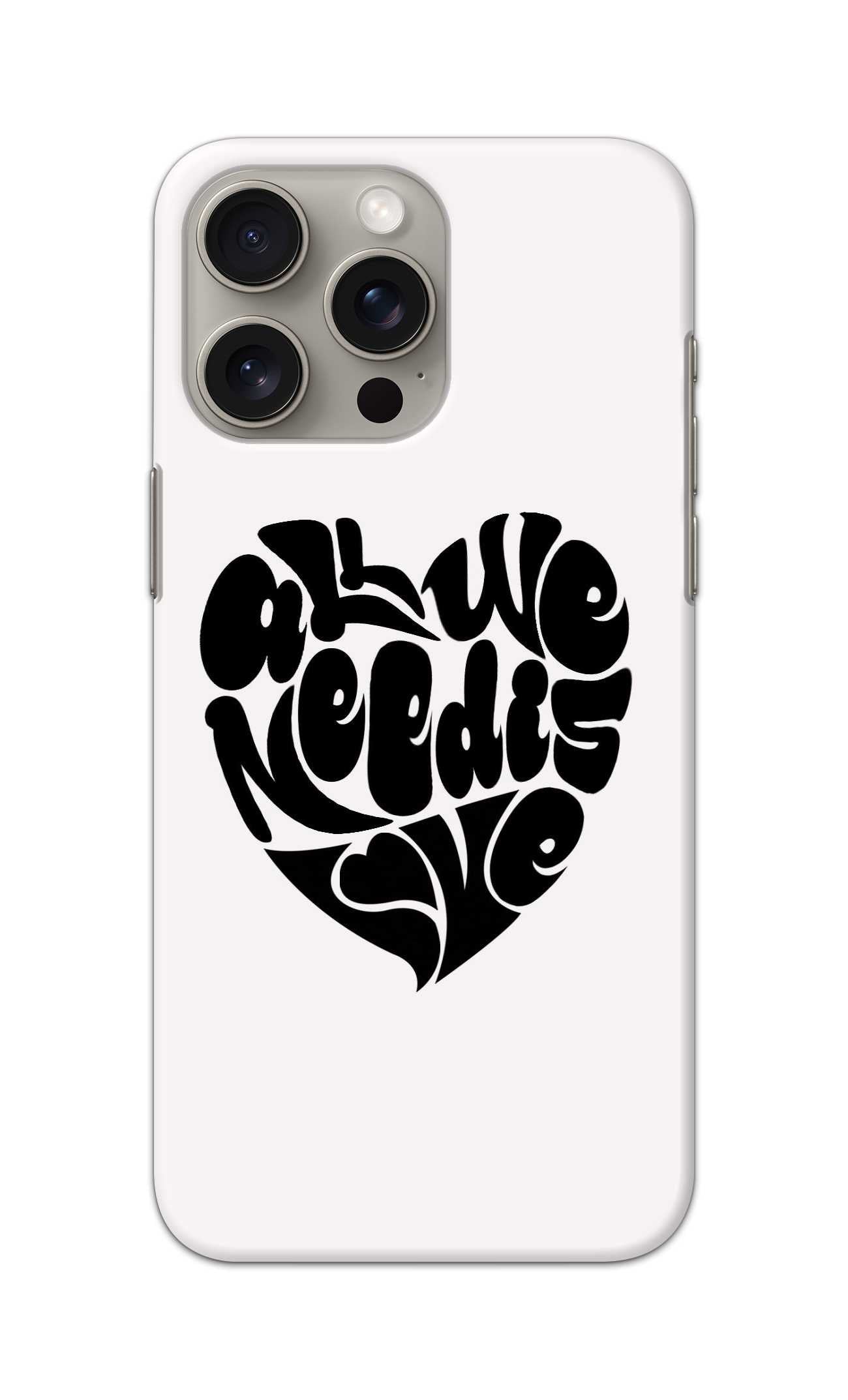 ALL WE NEED IS LOVE THEME  - Hard Case - SB764