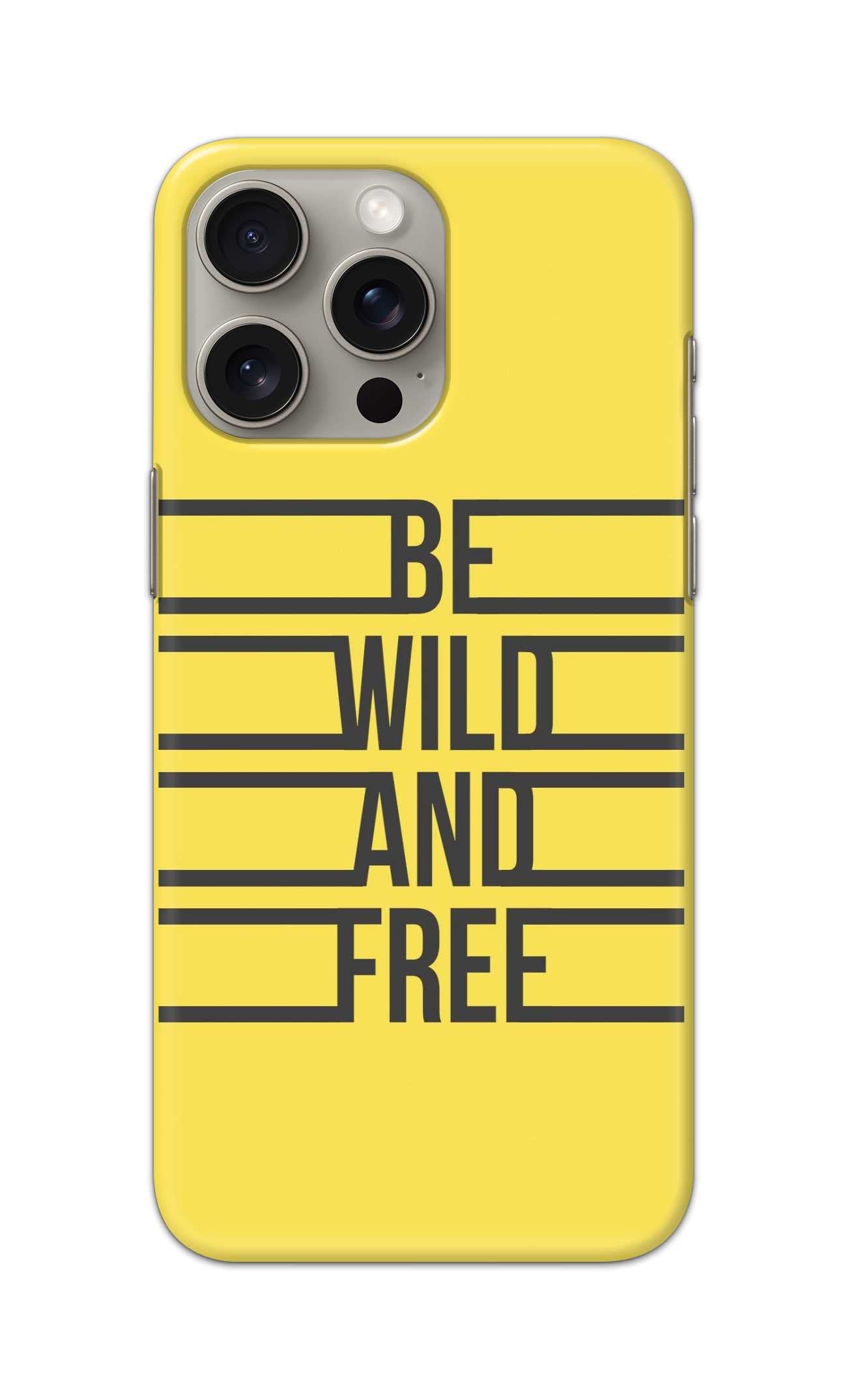 BE WILD AND FREE THEME  - Hard Case - SB829