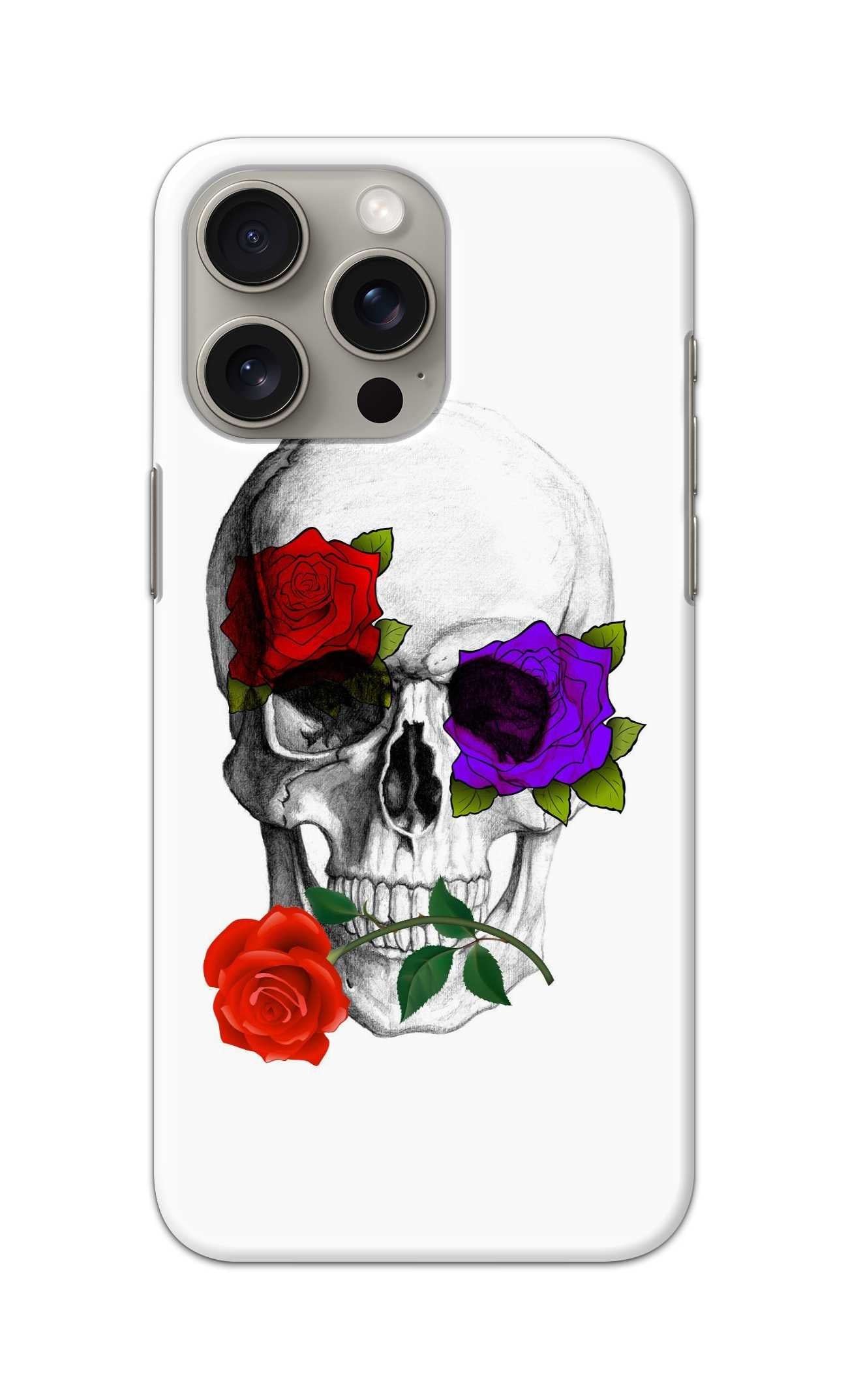 SKULL ROSE THEME  - Hard Case - SB899