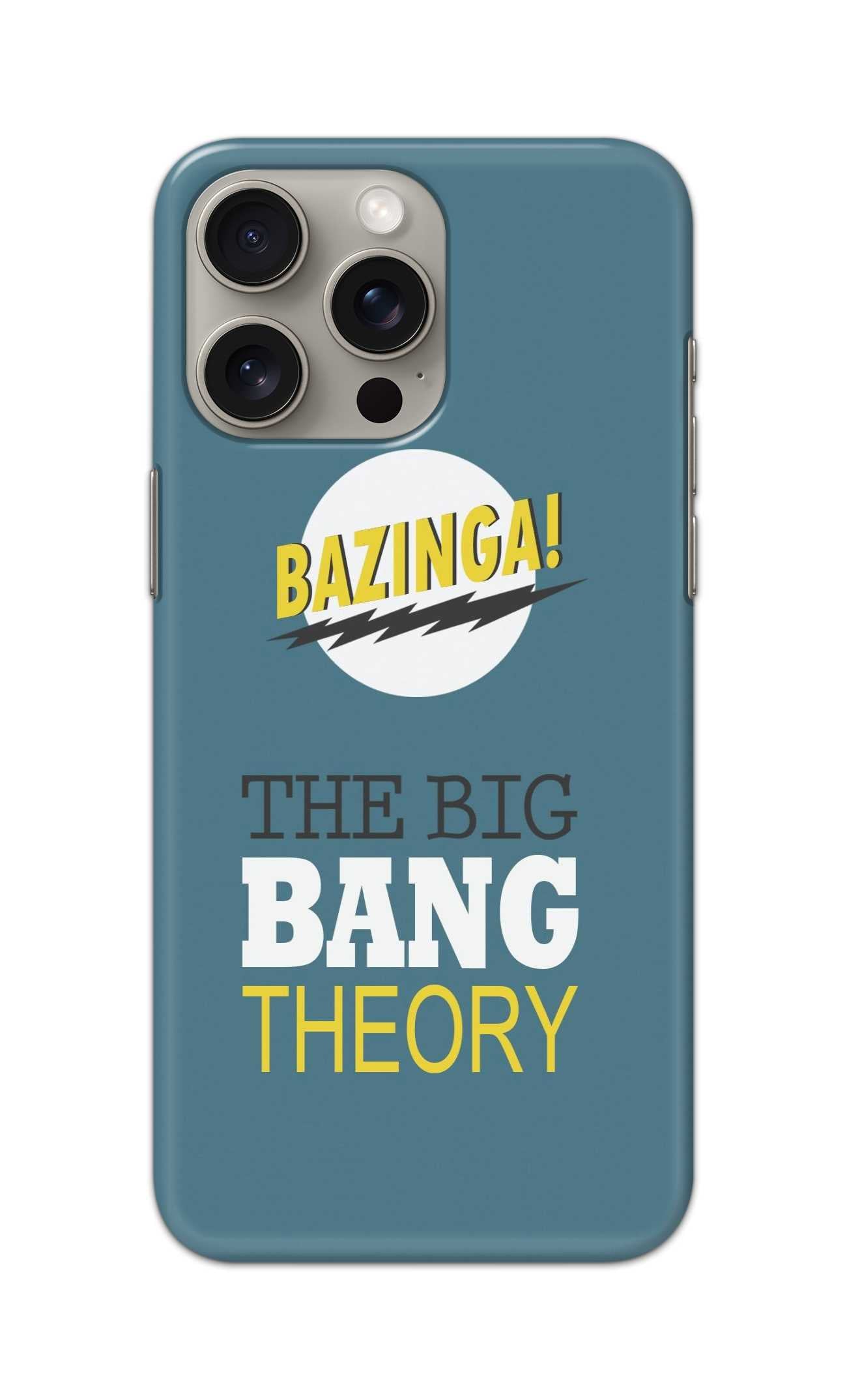 BAZINGA THE BIG BANG THEORY THEME  - Hard Case - SC018