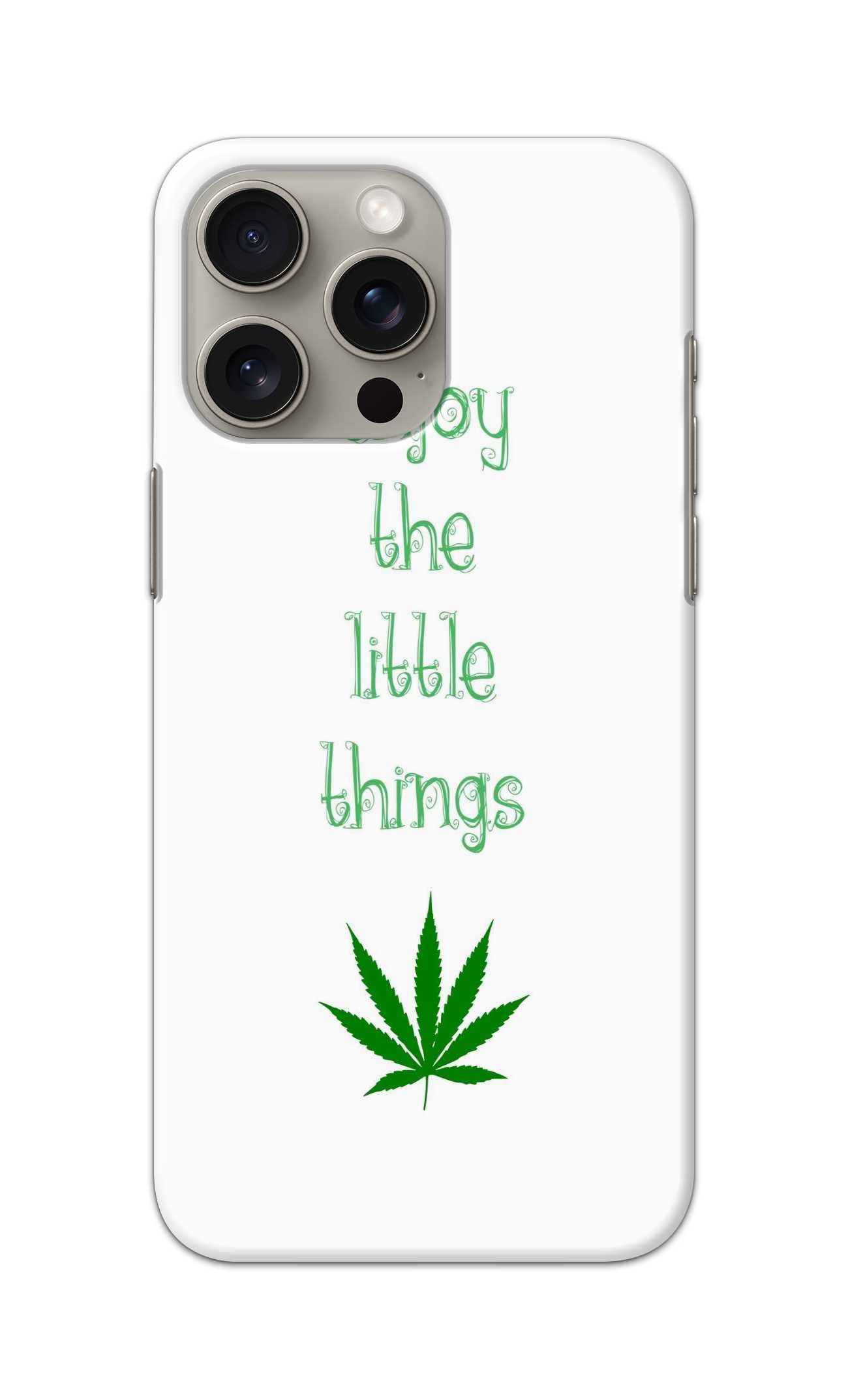 ENJOY THE LITTLE THINGS THEME  - Hard Case - SC021