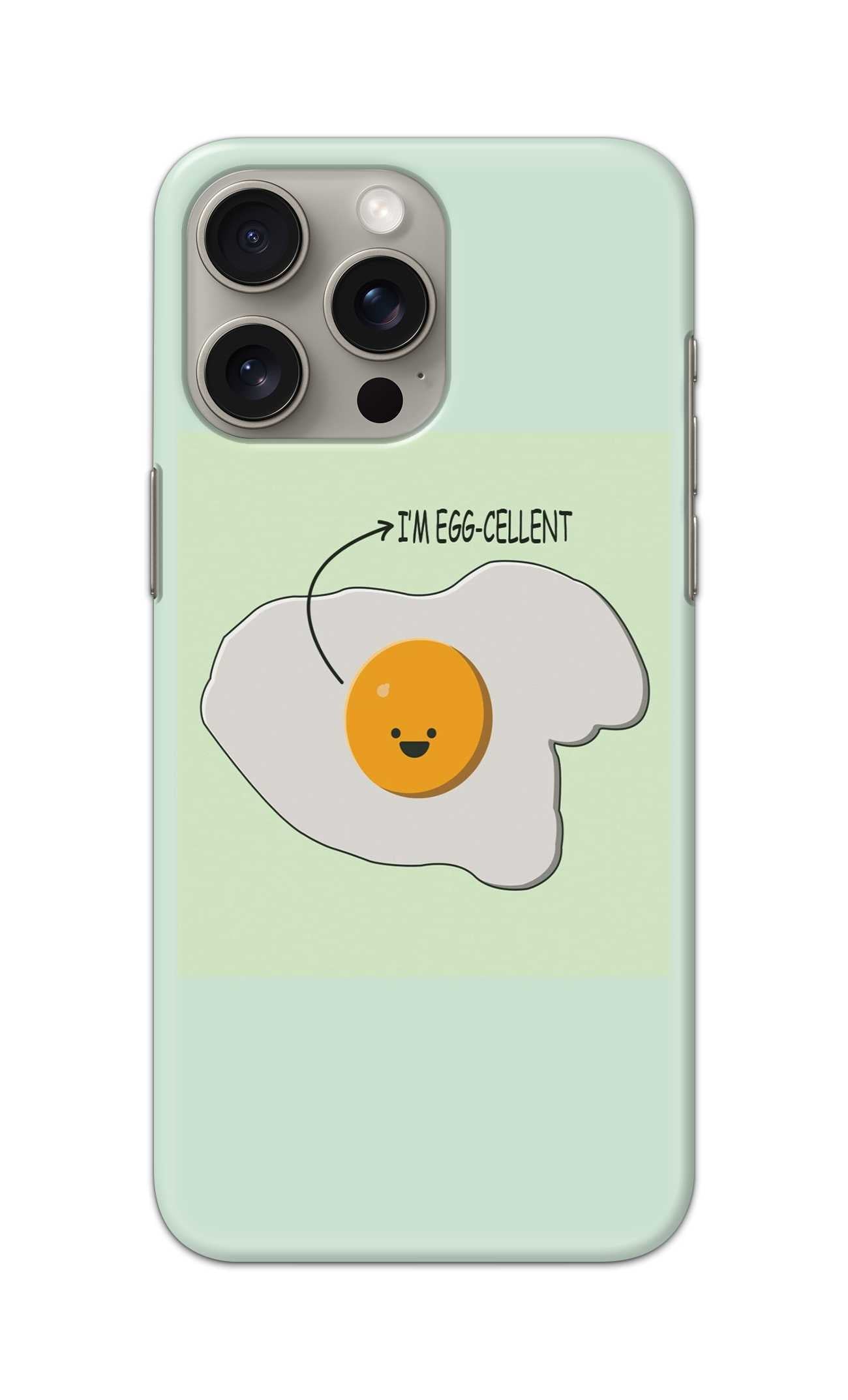 I AM EGGCELLENT THEME  - Hard Case - SC062