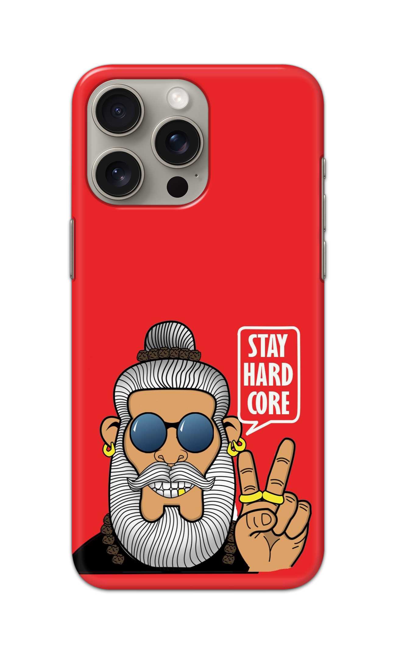 STAY HARD CORE THEME  - Hard Case - SC091