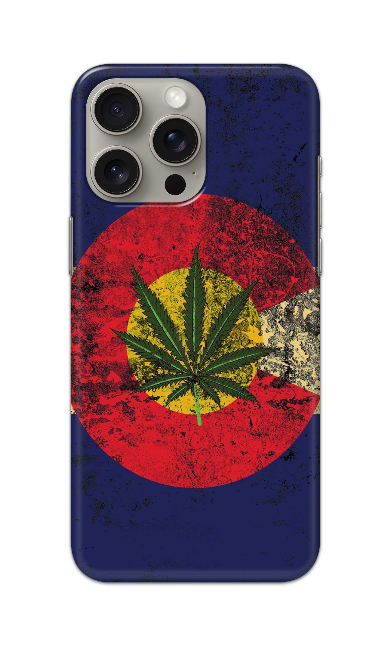 GREEN BLUE RED HIGH THEME  - Hard Case - SC123