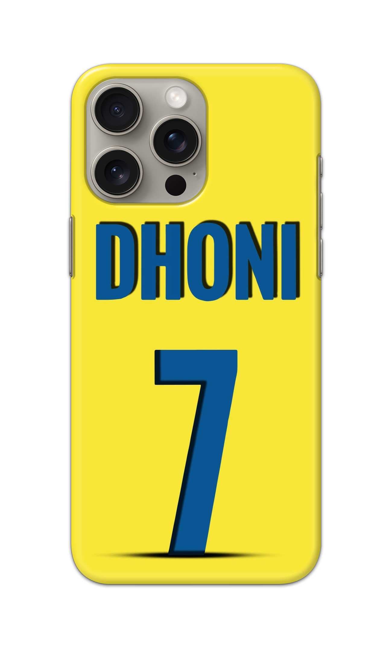 dhonii 7 theme  - Hard Case - SC272