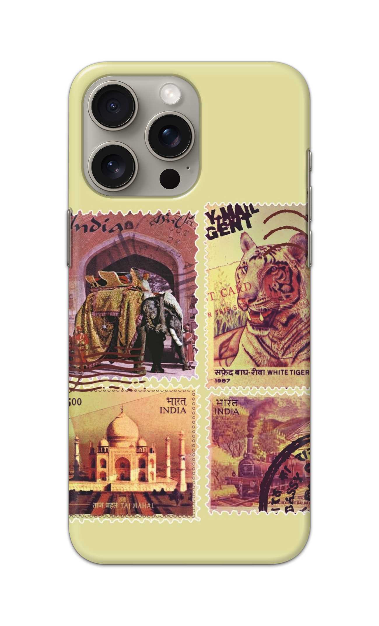 stamps of india theme  - Hard Case - SC292