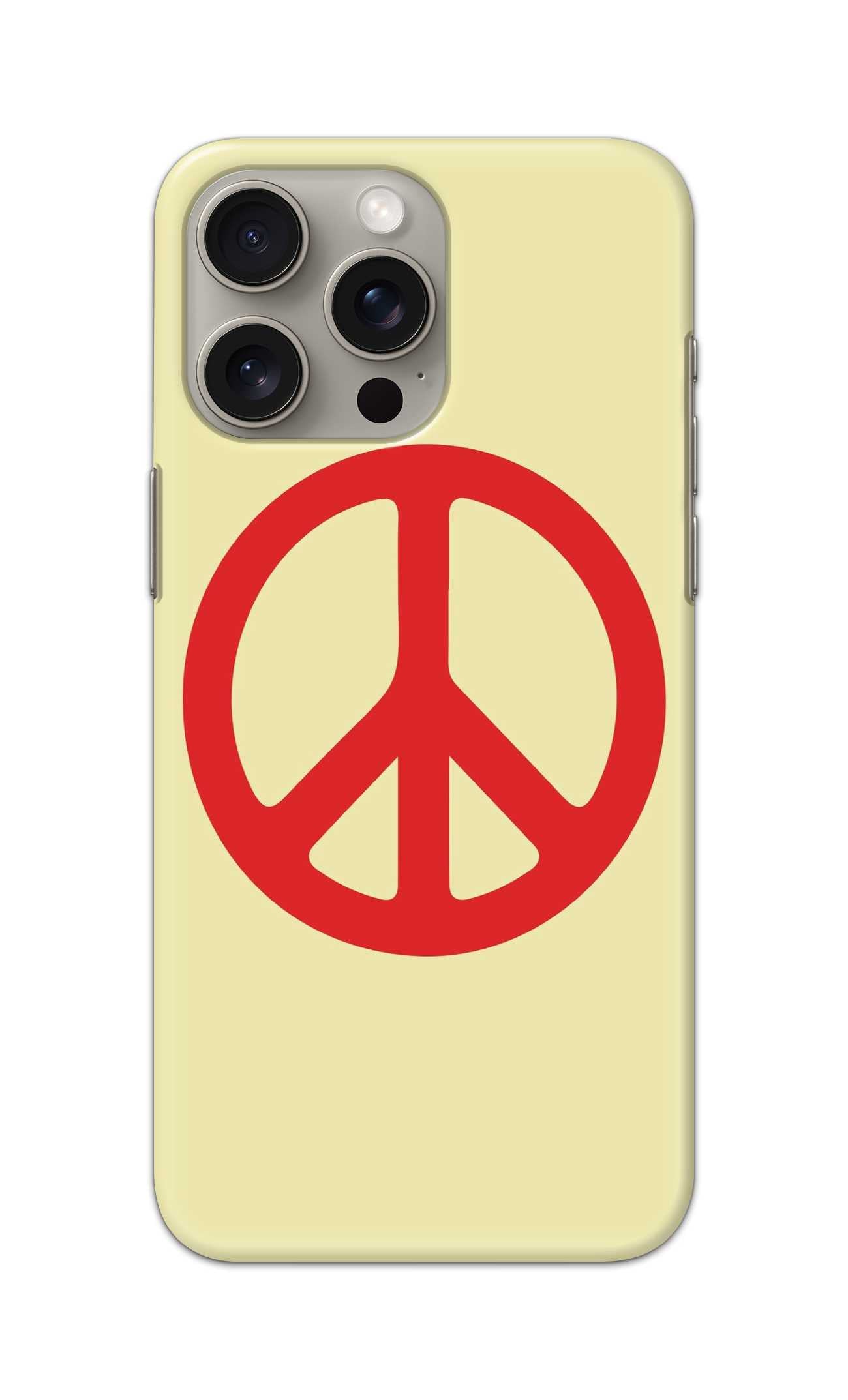 peace sign theme  - Hard Case - SC296