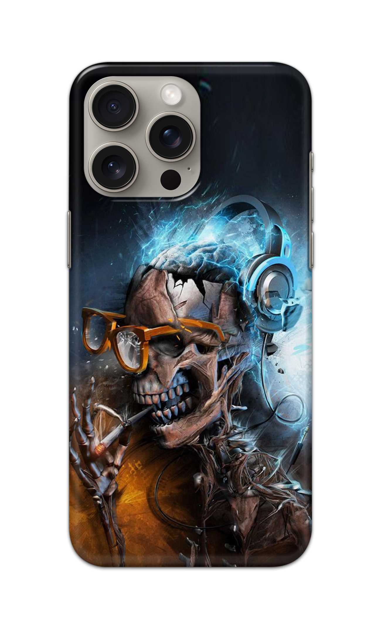 smokingg skulll theme  - Hard Case - SC298