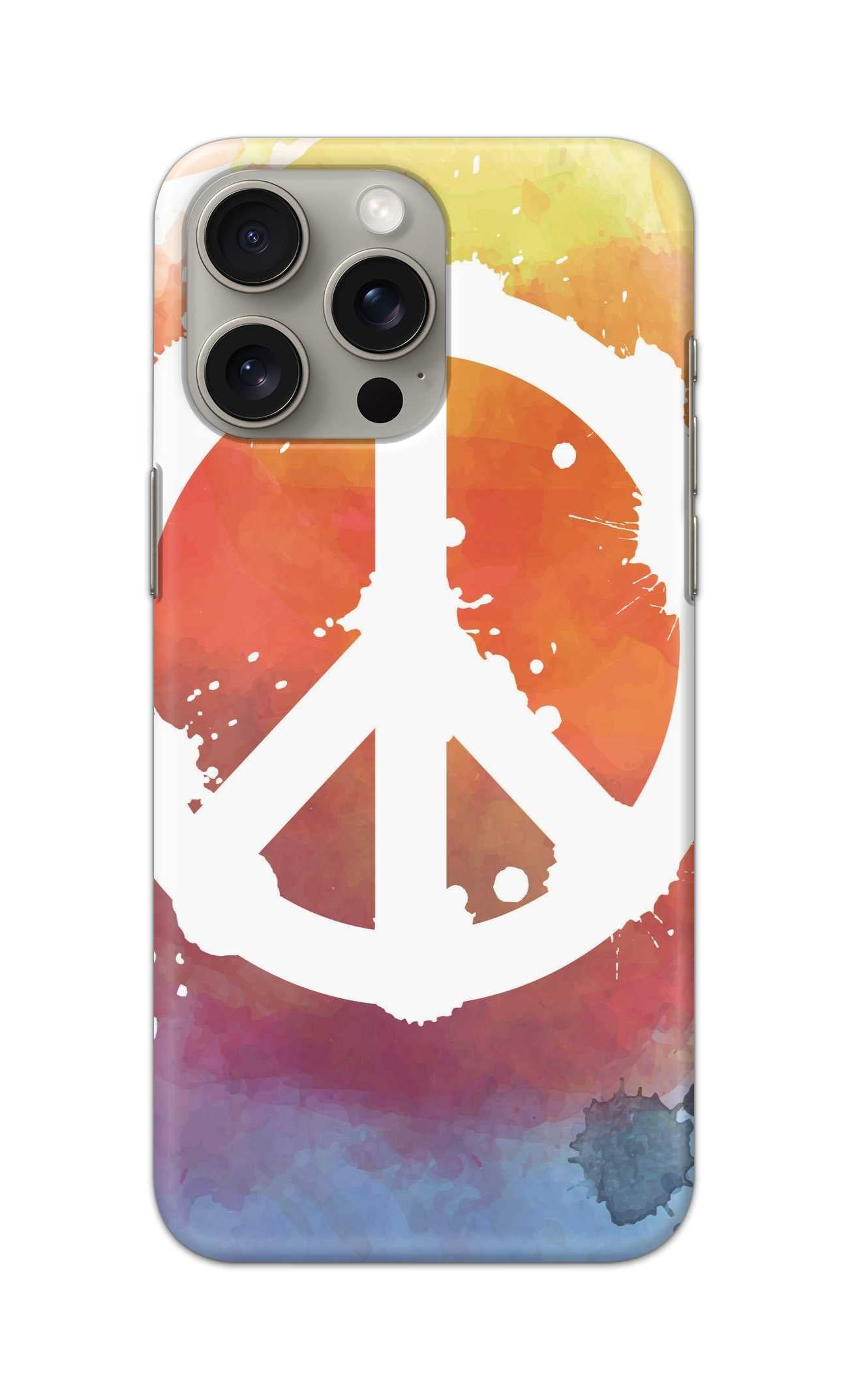 peace sign theme  - Hard Case - SC299