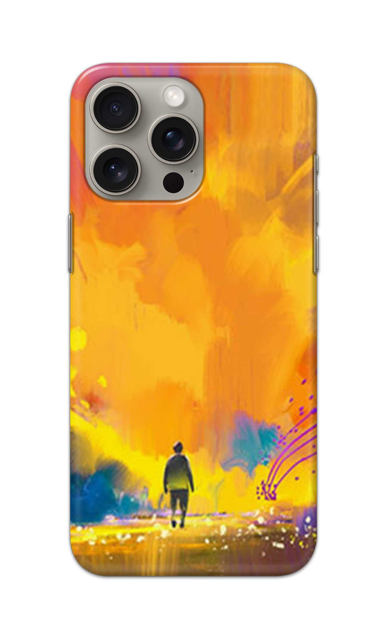 alone human painting theme  - Hard Case - SC300