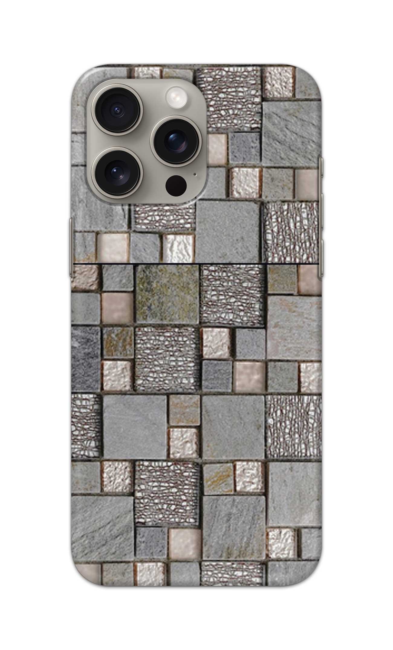 blocks of tile theme  - Hard Case - SC307