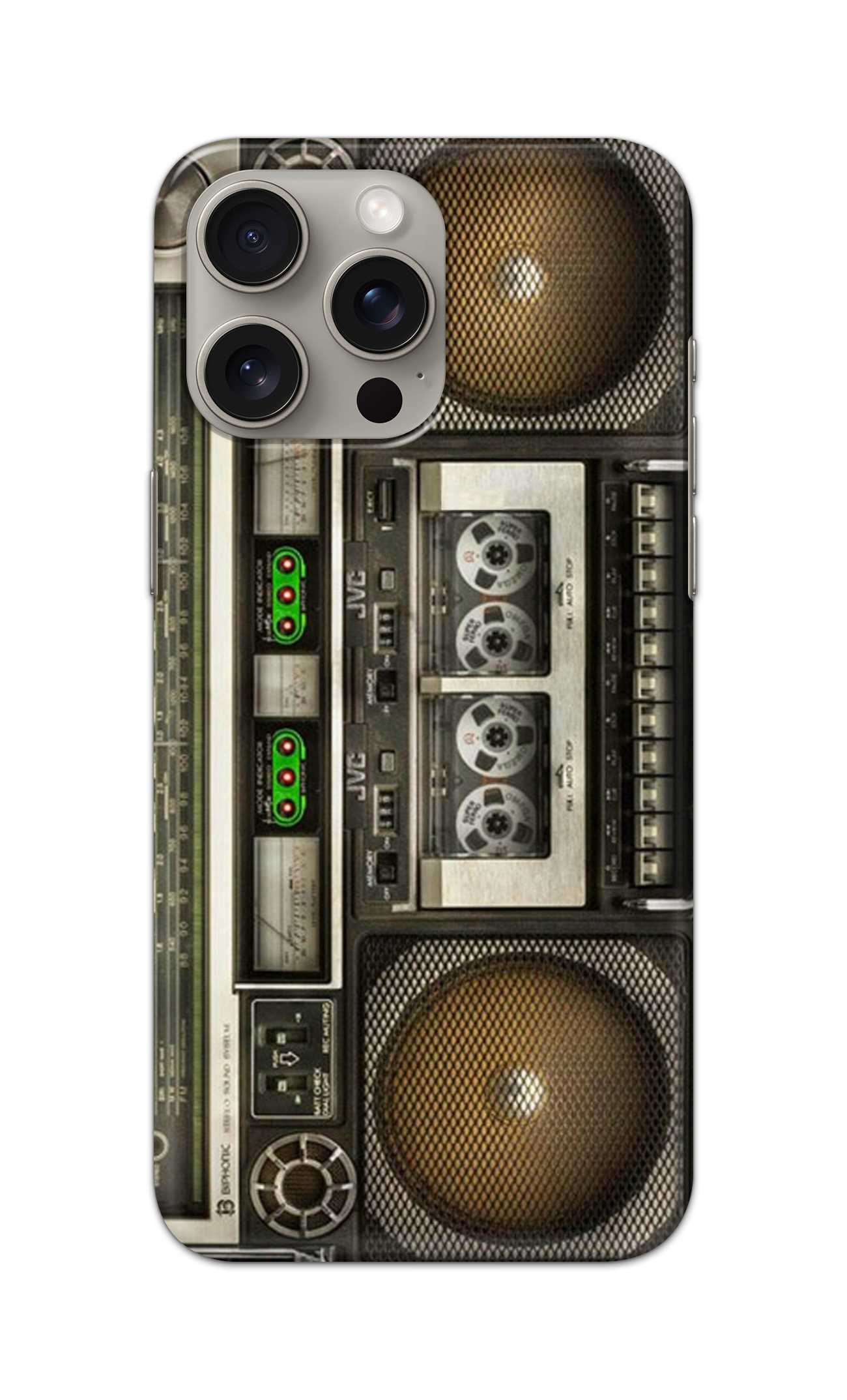 vintage radio theme  - Hard Case - SC325