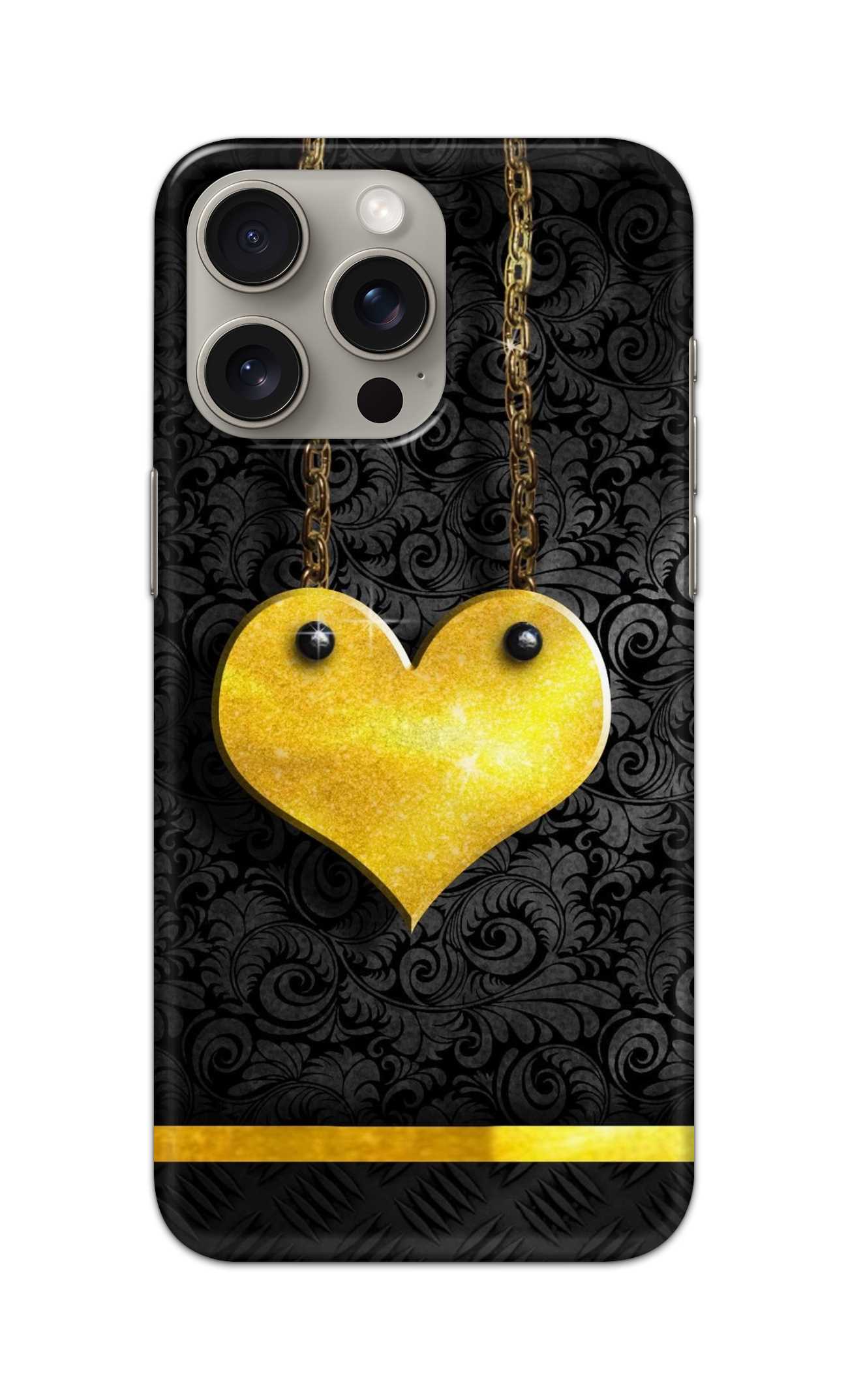 love heart pendent theme  - Hard Case - SC328