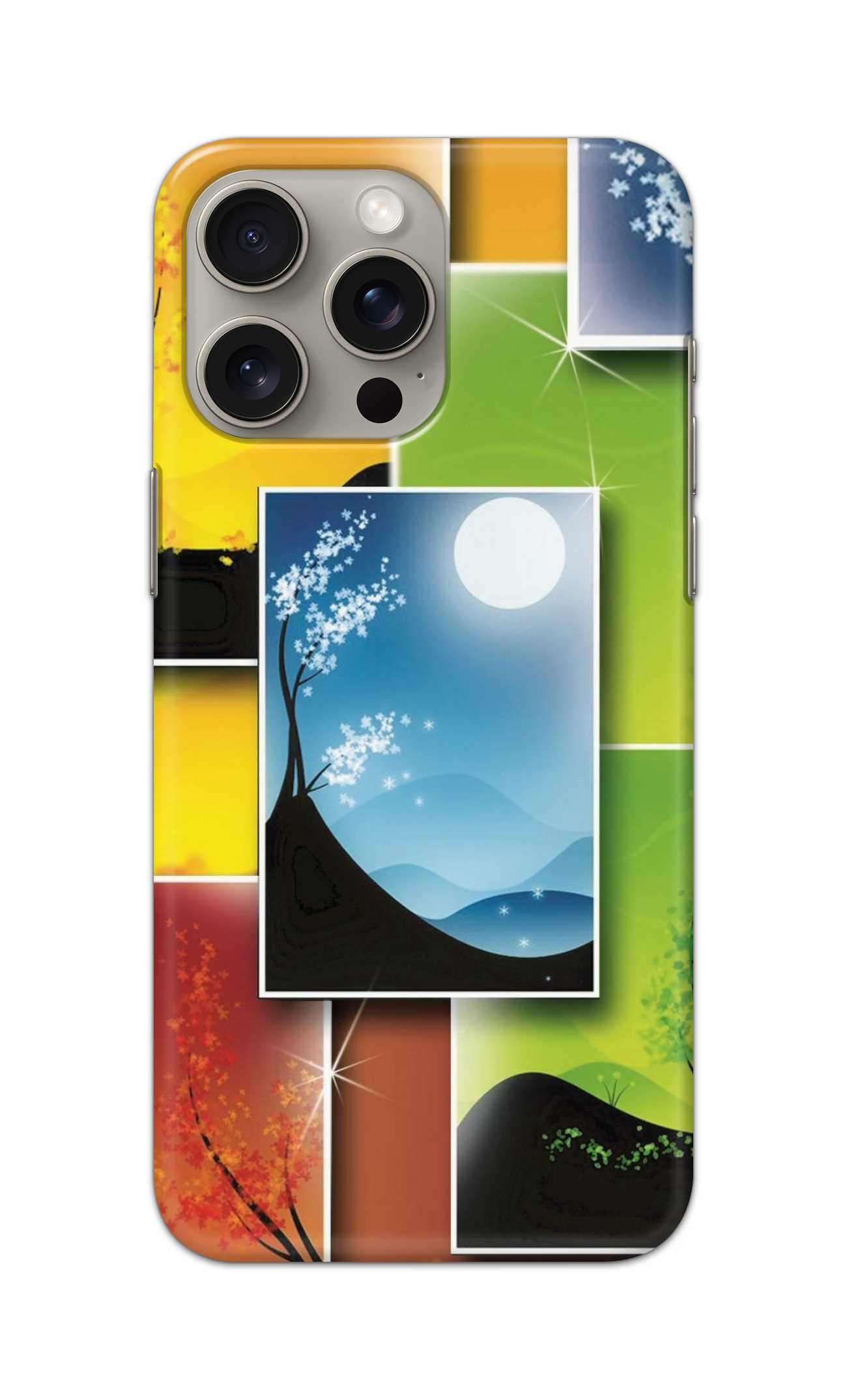 bunch of landscapes theme  - Hard Case - SC352