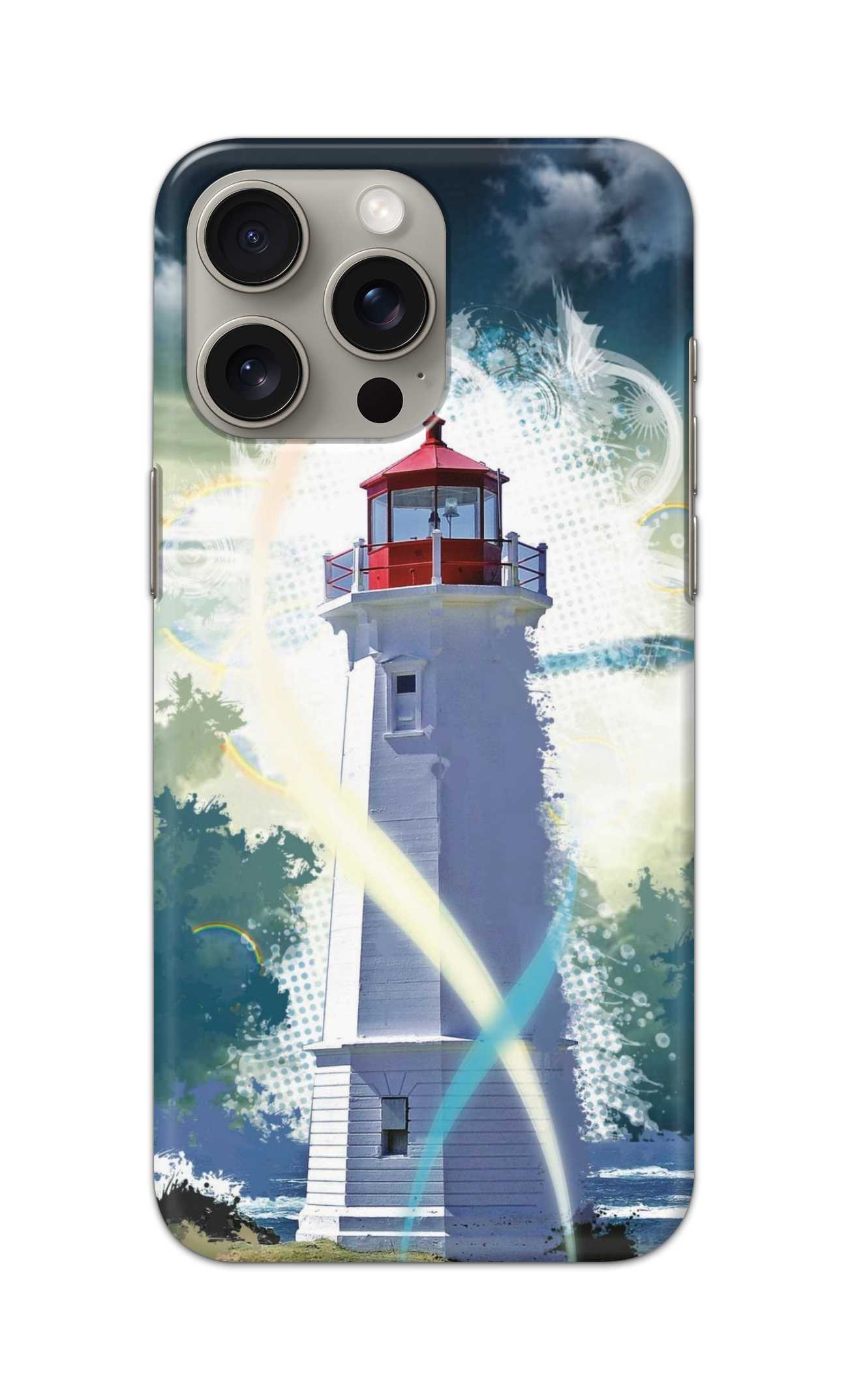 powerful light house theme  - Hard Case - SC354