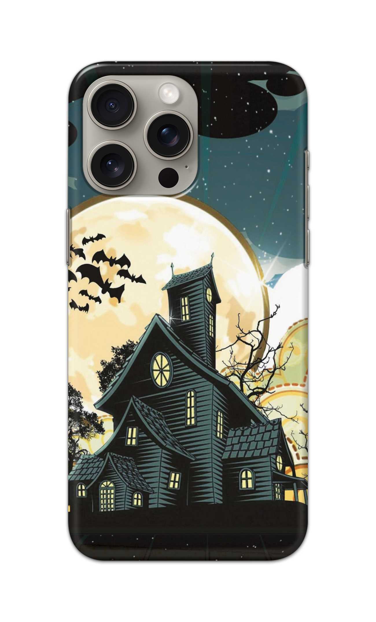 haunted hallowen house theme  - Hard Case - SC356