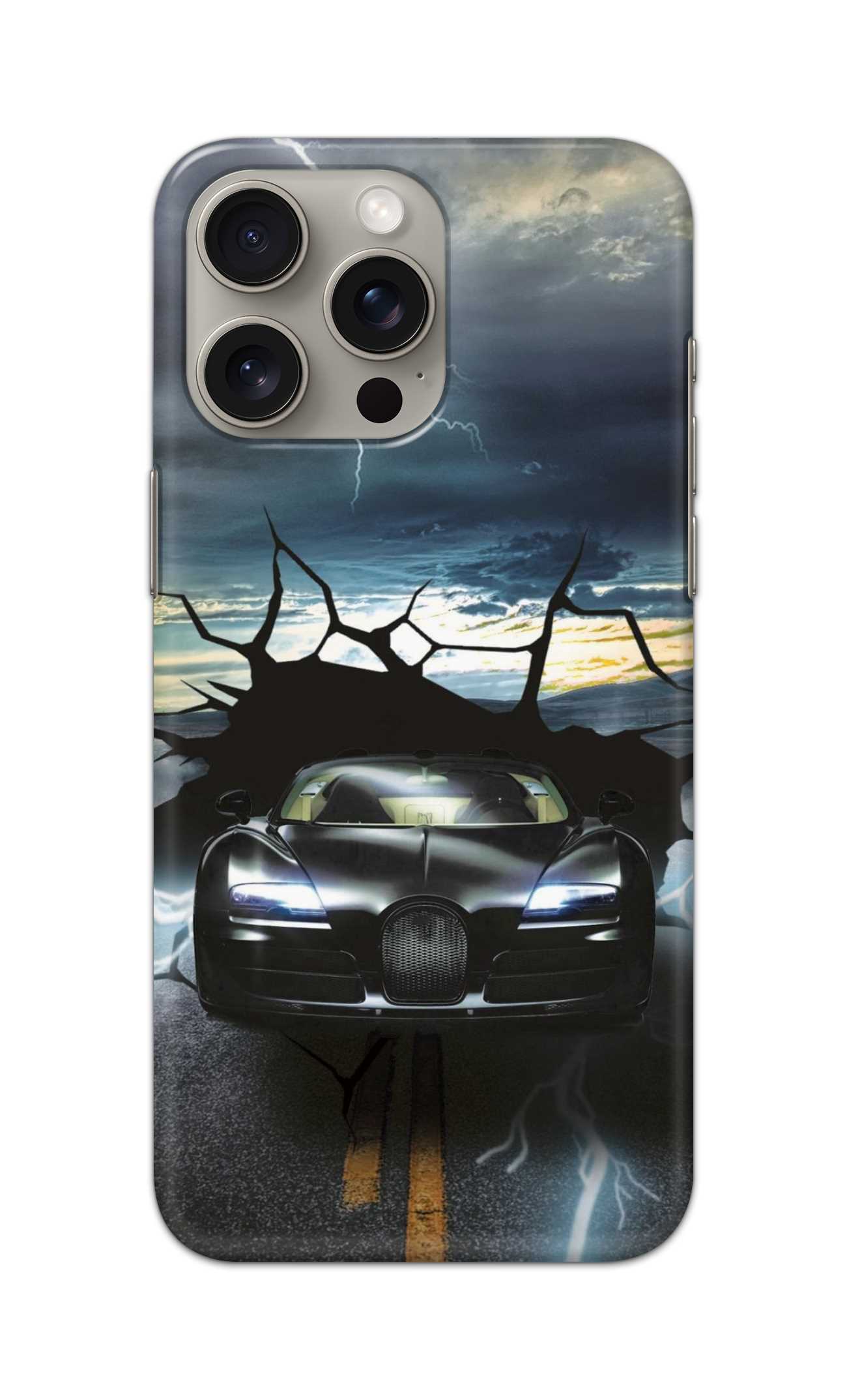 thunder car theme  - Hard Case - SC365