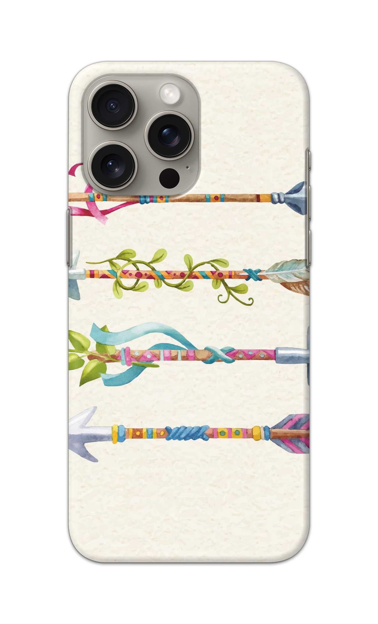 flowerful arrows theme  - Hard Case - SC366