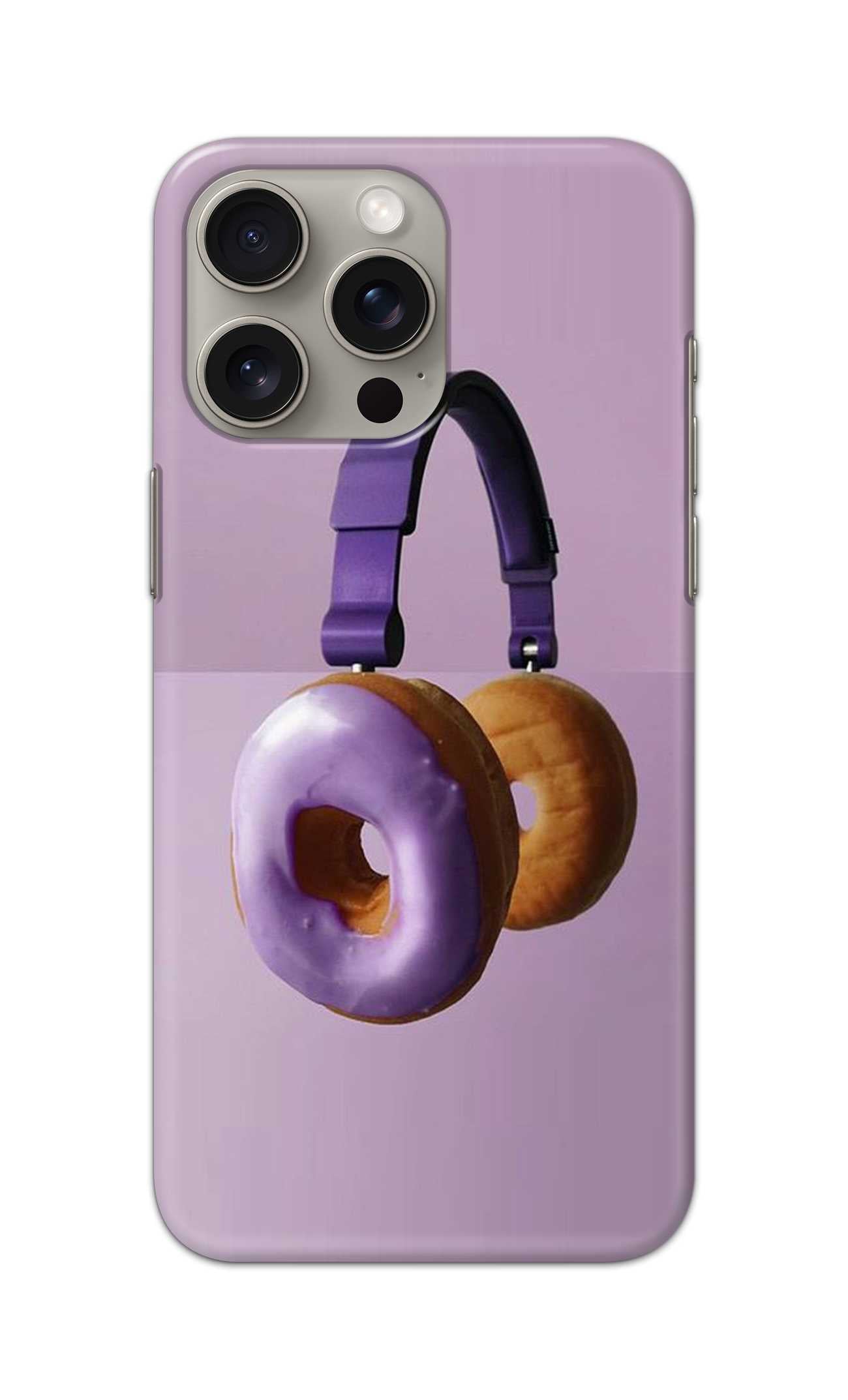 donut head phones theme  - Hard Case - SC368