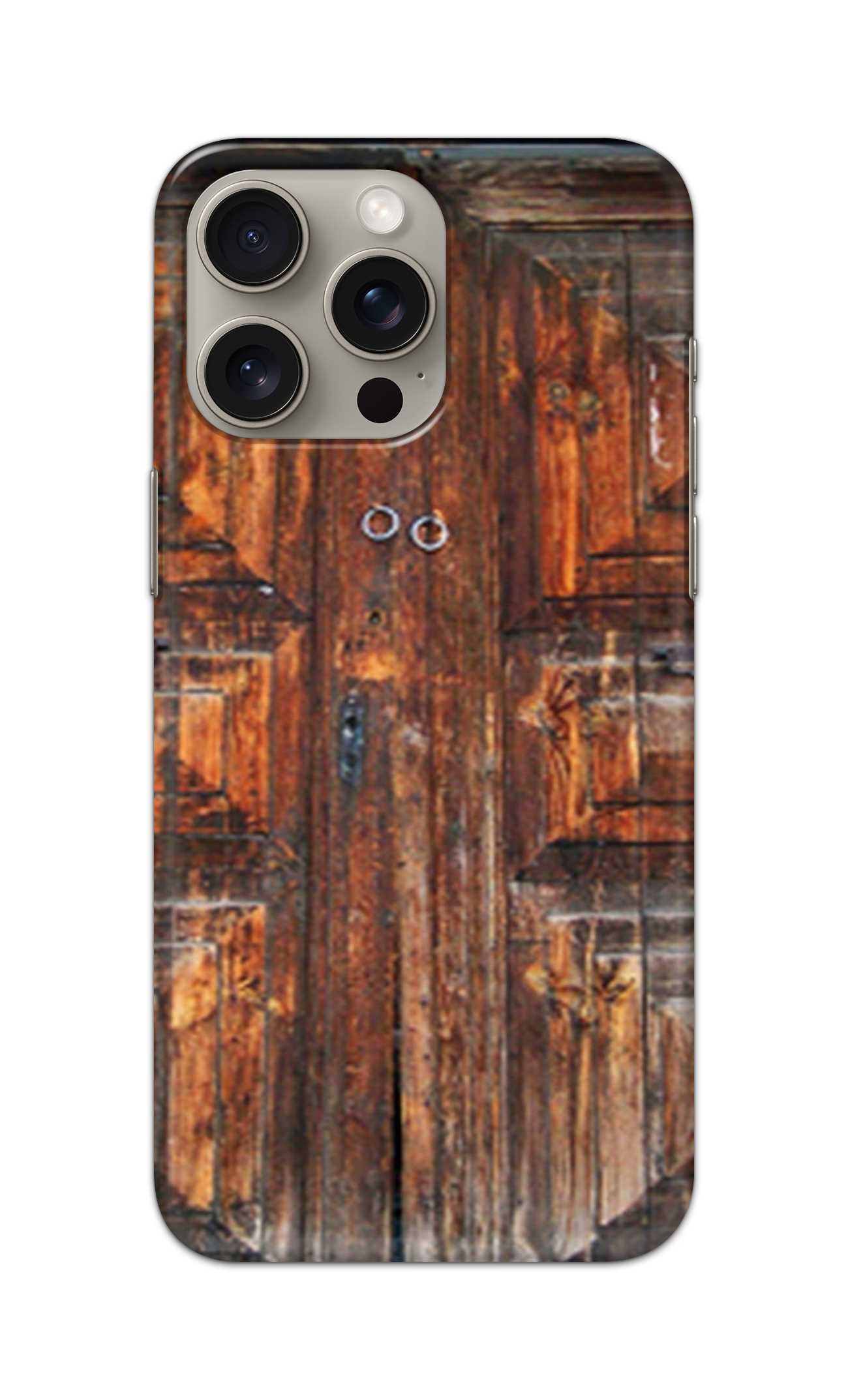 vintage wooden door theme  - Hard Case - SC382