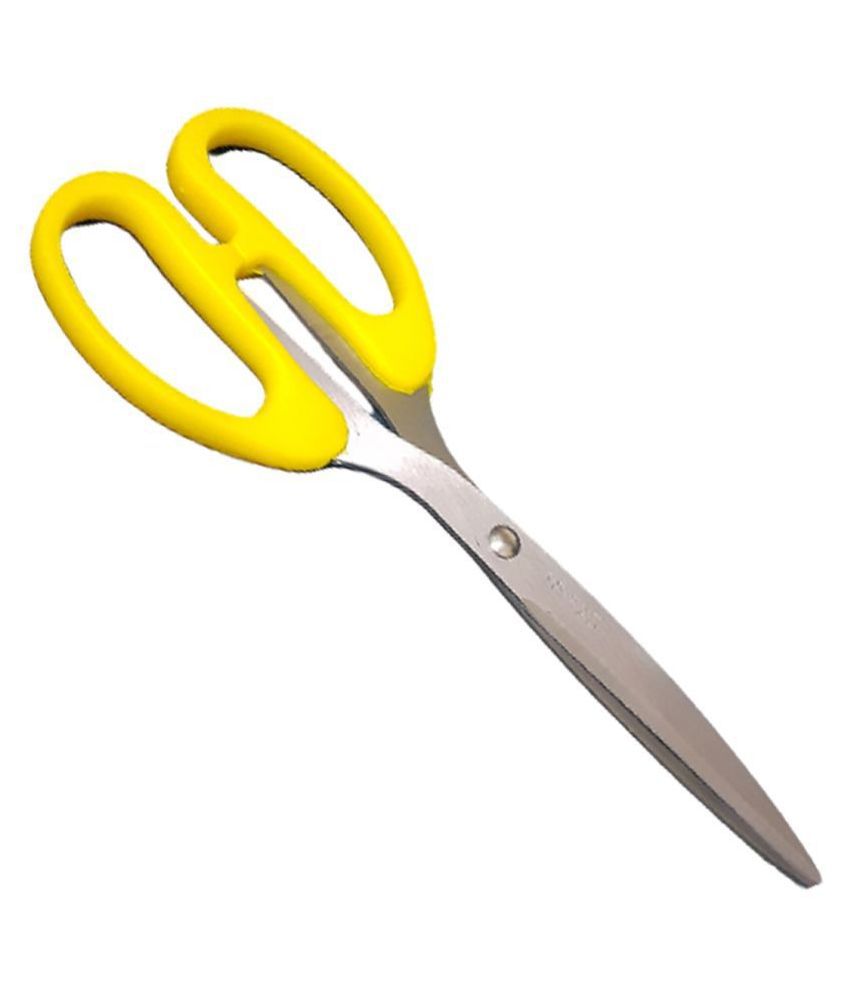 Flavouredlove MultiPurpose Scissor 8 Inch Soft and Comfort-Grip Handles Paper Scissors Sharp Scissors for Stationery Craft, Office, Home, Kitchen, Tailoring