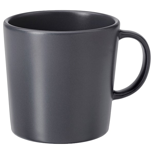 Mug, dark grey, 30 cl (10 oz)