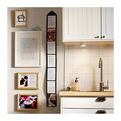 Collage frame for 7 photos, black