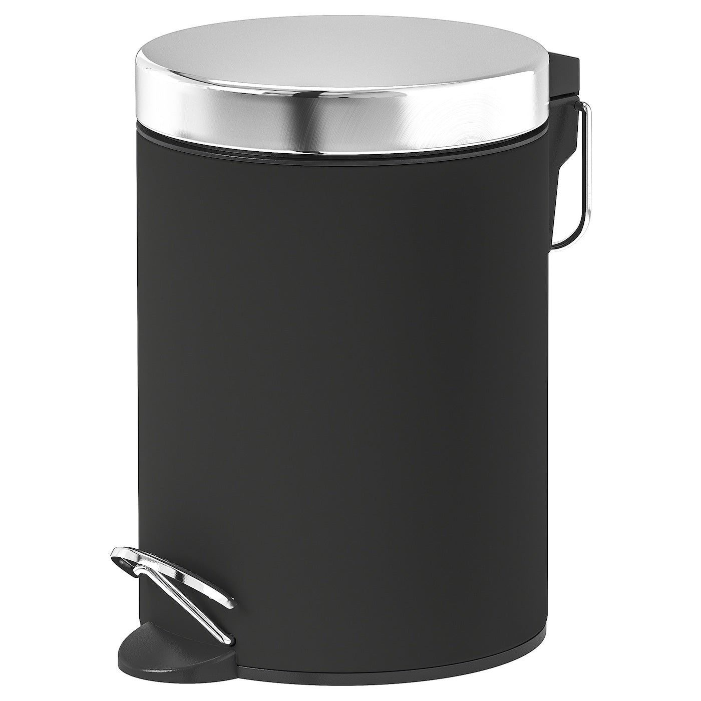 Waste bin, dark grey, 3 l (1 gallon)