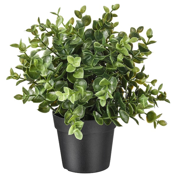 Artificial potted plant, oregano, 9 cm (3 ½ ")