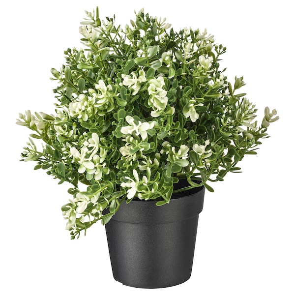 Artificial potted plant, thyme, 9 cm (3 ½ ")