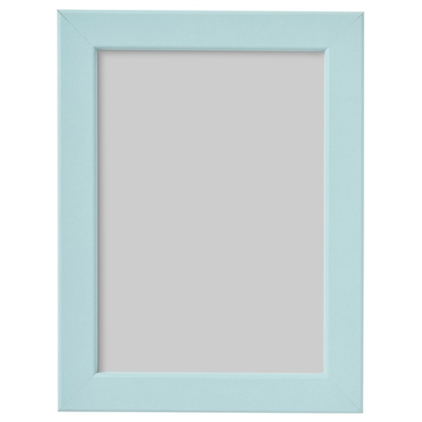 Frame, light blue, 13x18 cm (5x7 ")