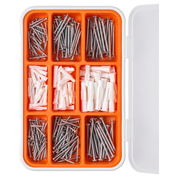 260-piece screw and plug set  Rs.499/260 pack