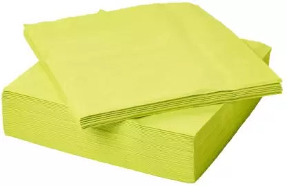 FLIK A 005.422.72 lemon yellow Paper Napkins  (50 Sheets)