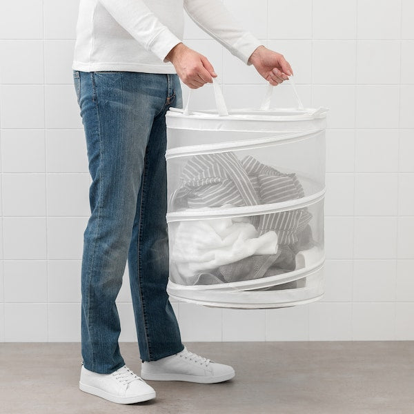 Laundry basket, white, 79 l (21 gallon)